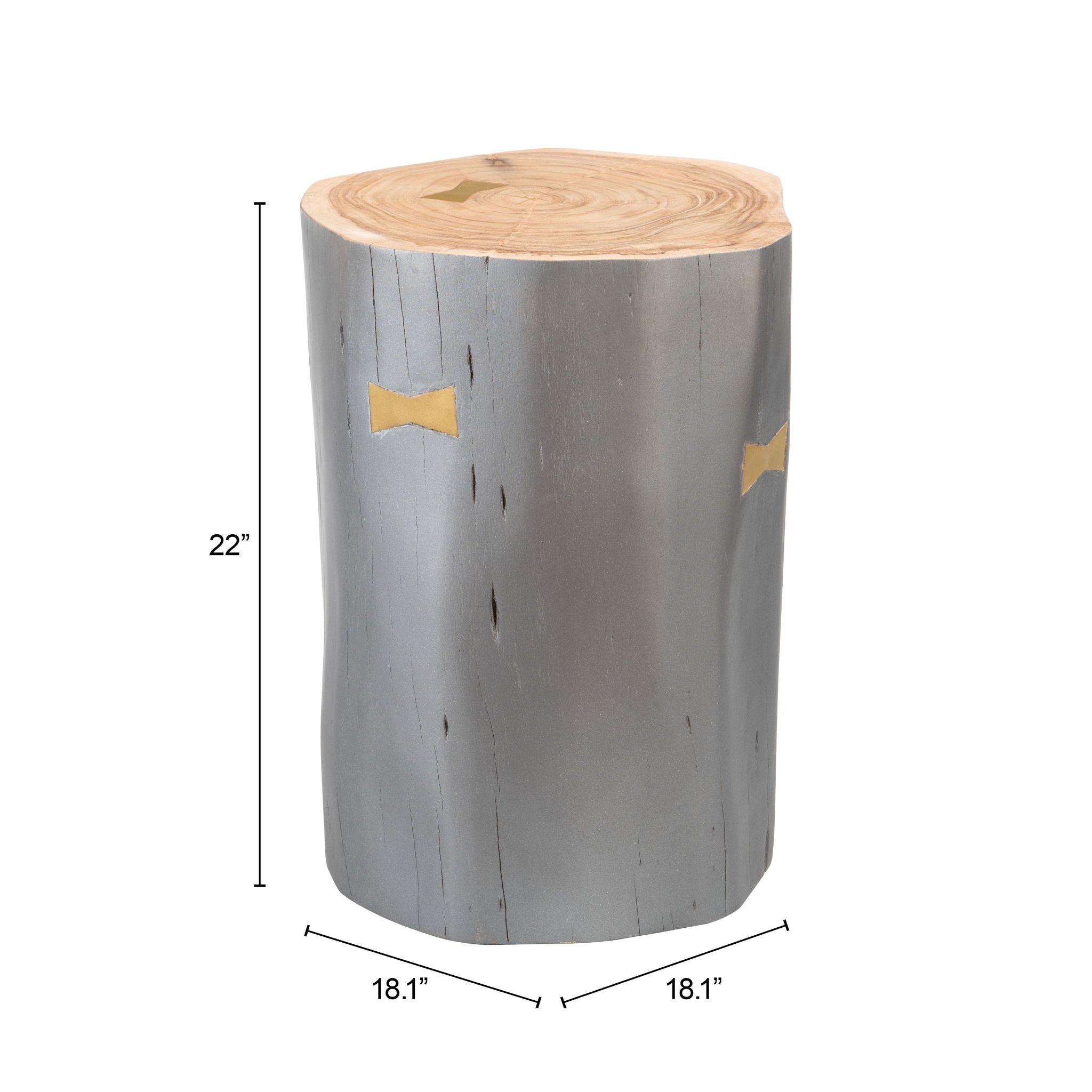 Sugra - End Table - Gray