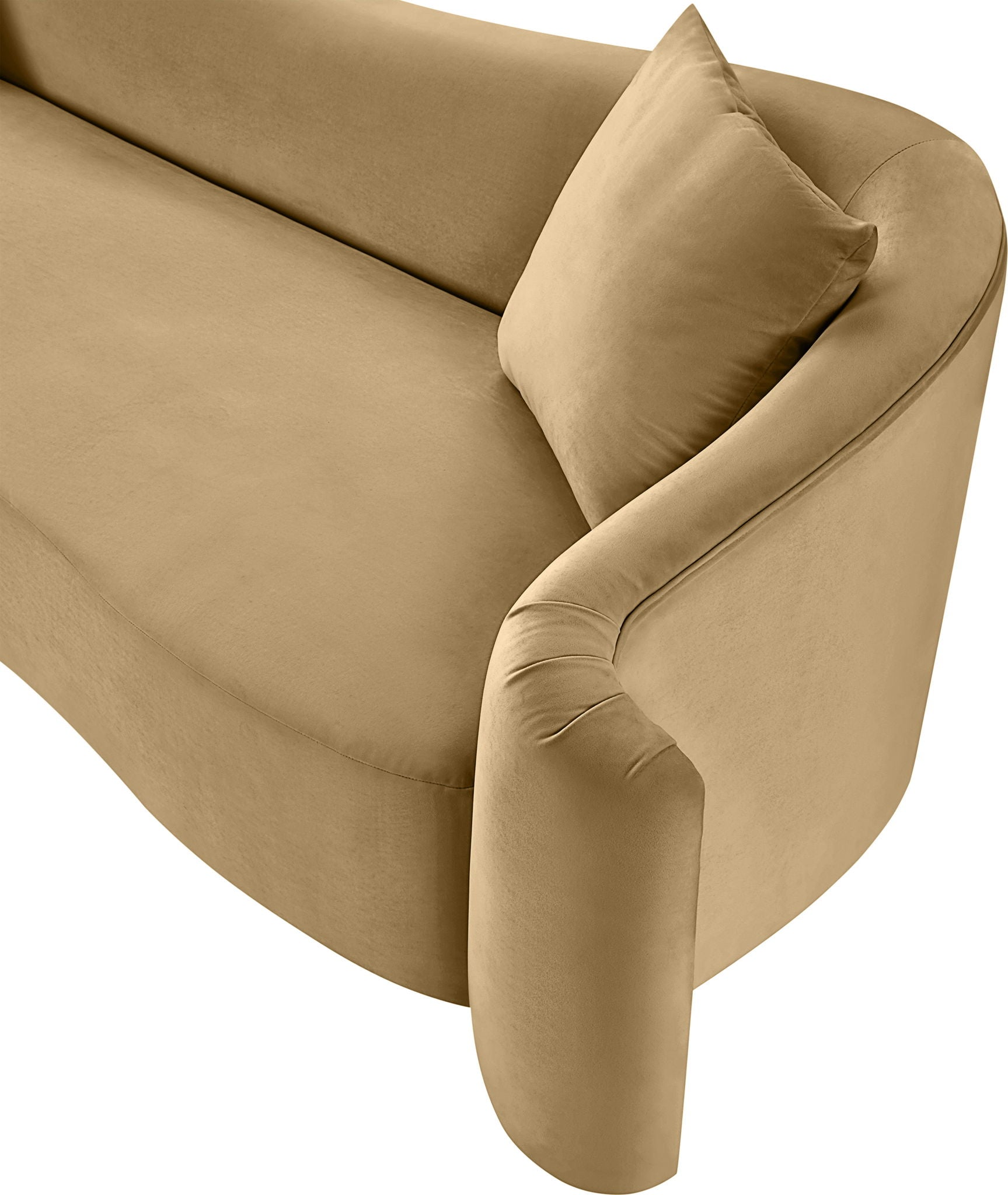 Destin - Velvet Sofa - Best Buy Furniture