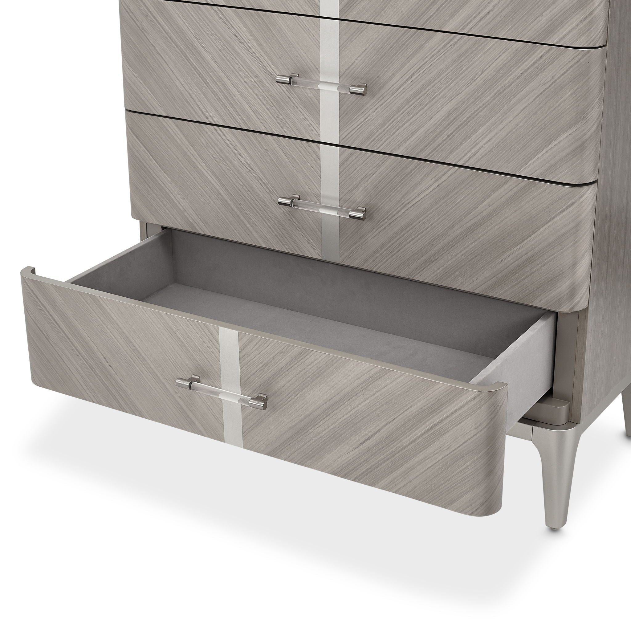 Lanterna - Highboy Chest - Silver Mist
