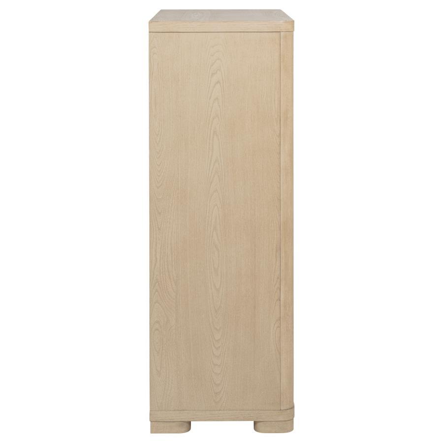 Ladera - 5-Drawer Bedroom Chest Of Drawers - Light Elm - Best Buy Furniture