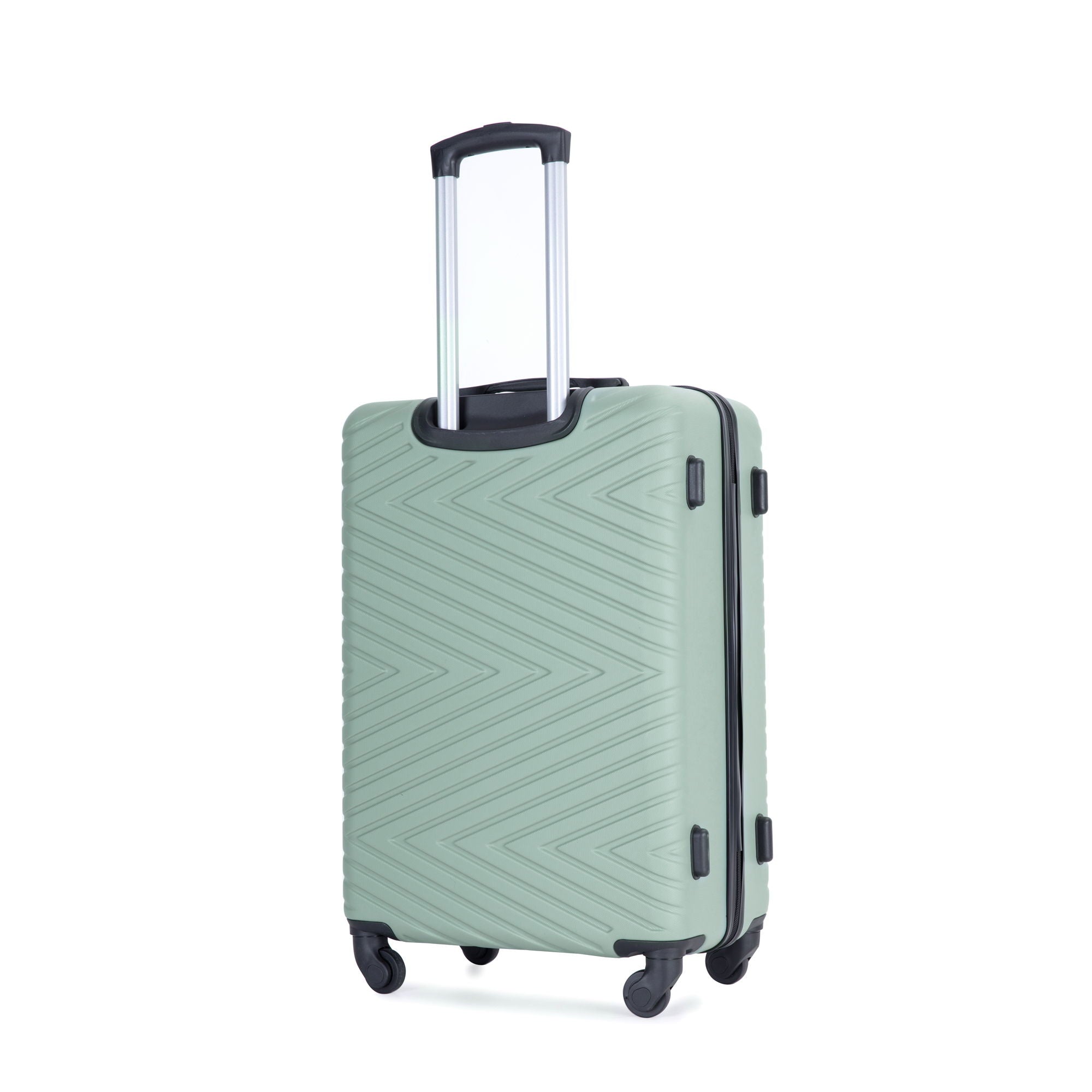 Luggage 4 Piece Lightweight Suitcase With Rotating Wheels With Tsa Lock,