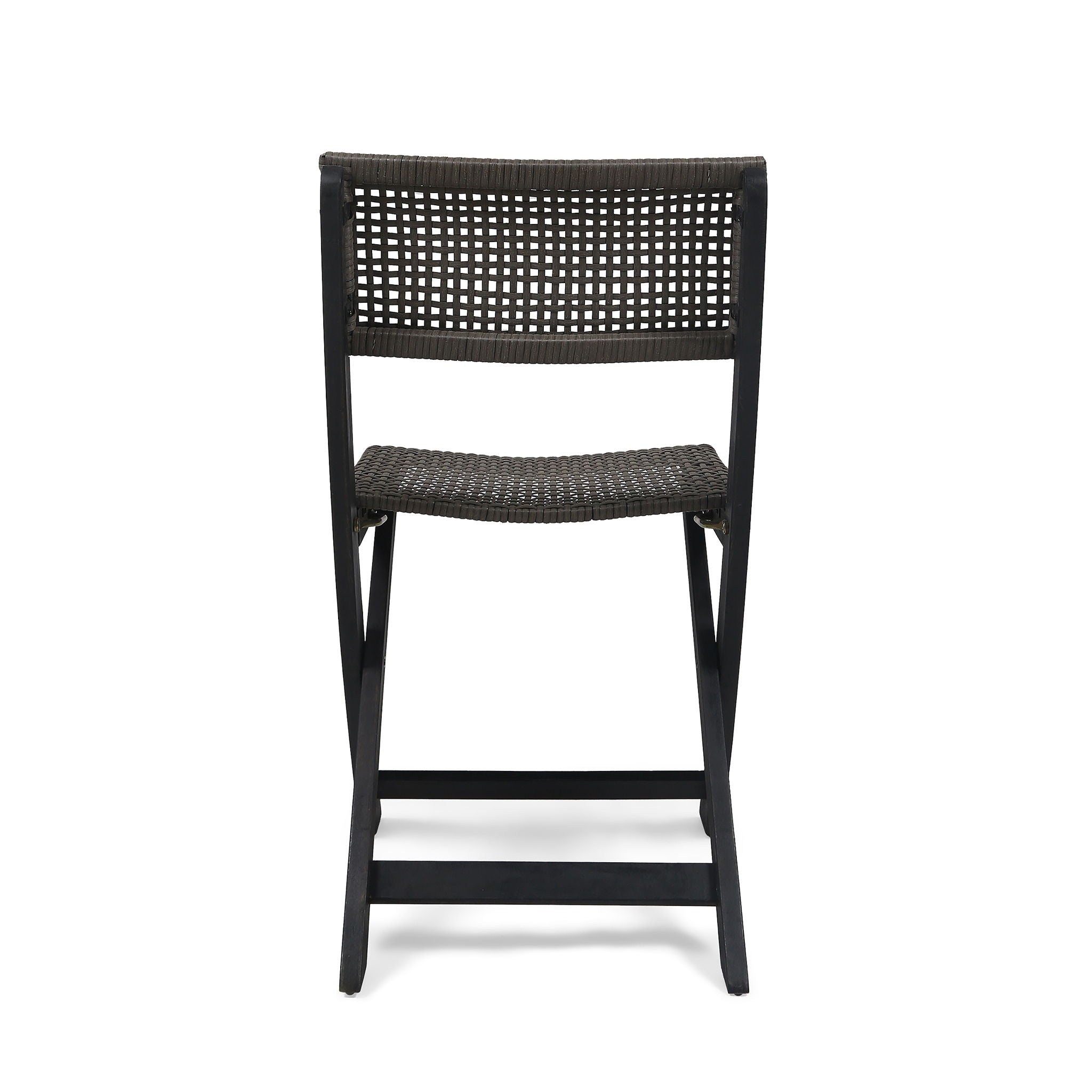 Bistro Foldable Chair With Wicker Backrest - Best Buy Furniture