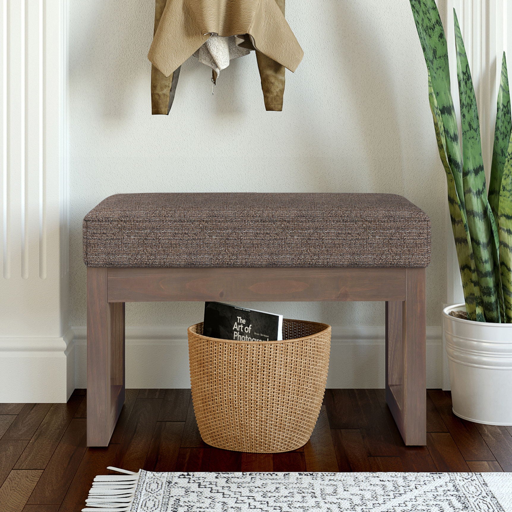 Milltown - Upholstered Ottoman Bench - Best Buy Furniture