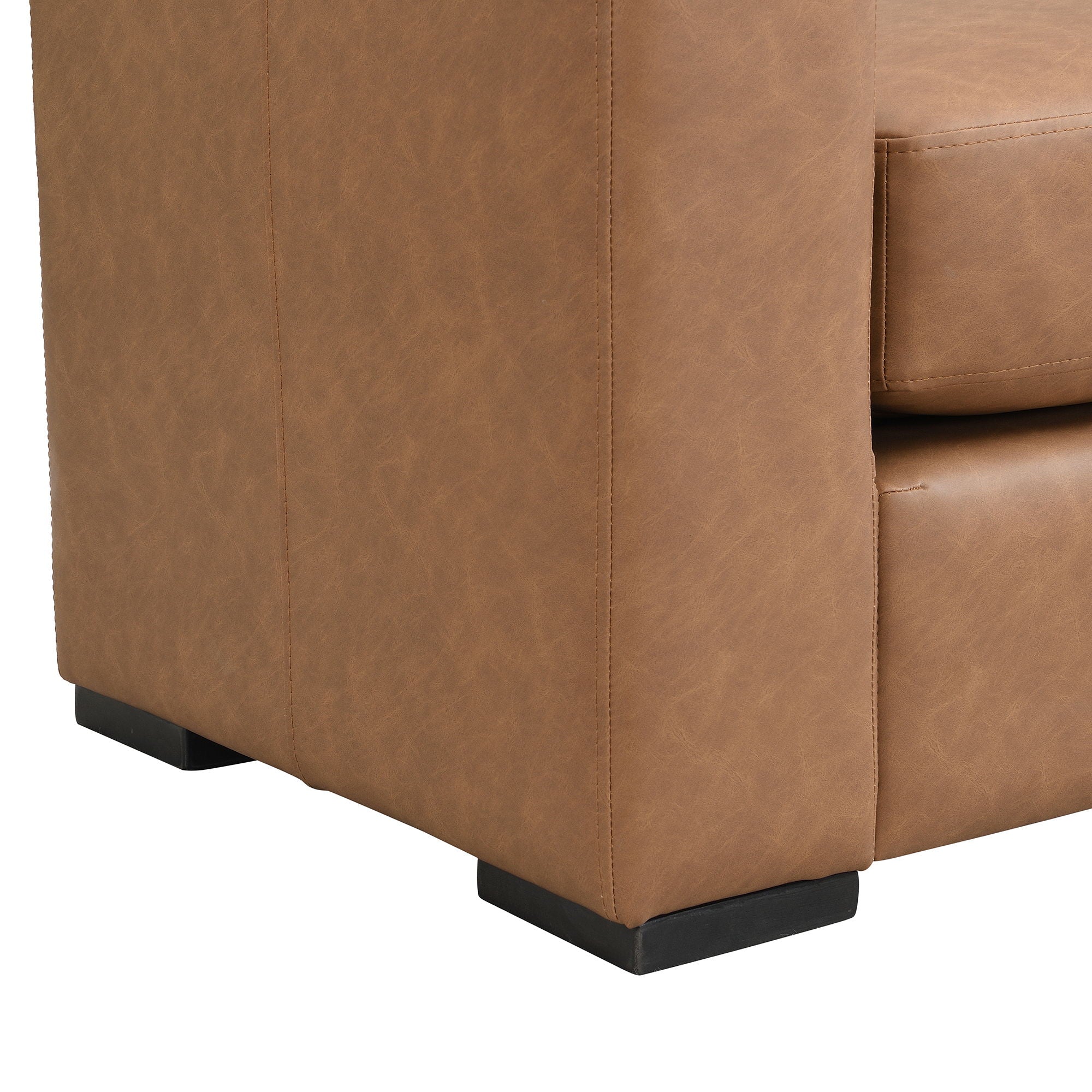 Ottoman With Unique Armrest Design For Living Spaces