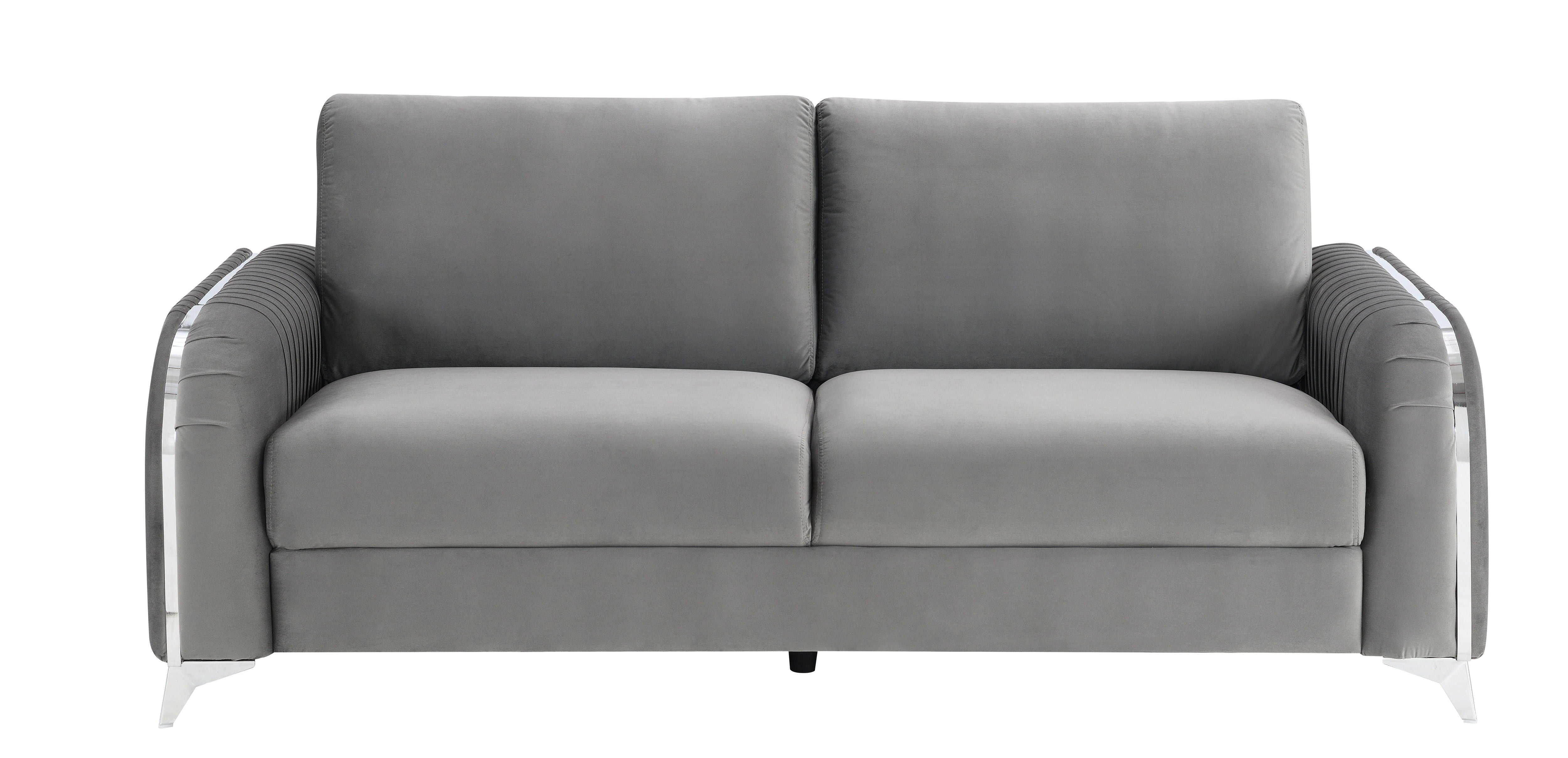 Wenona - Velvet Sofa - Best Buy Furniture