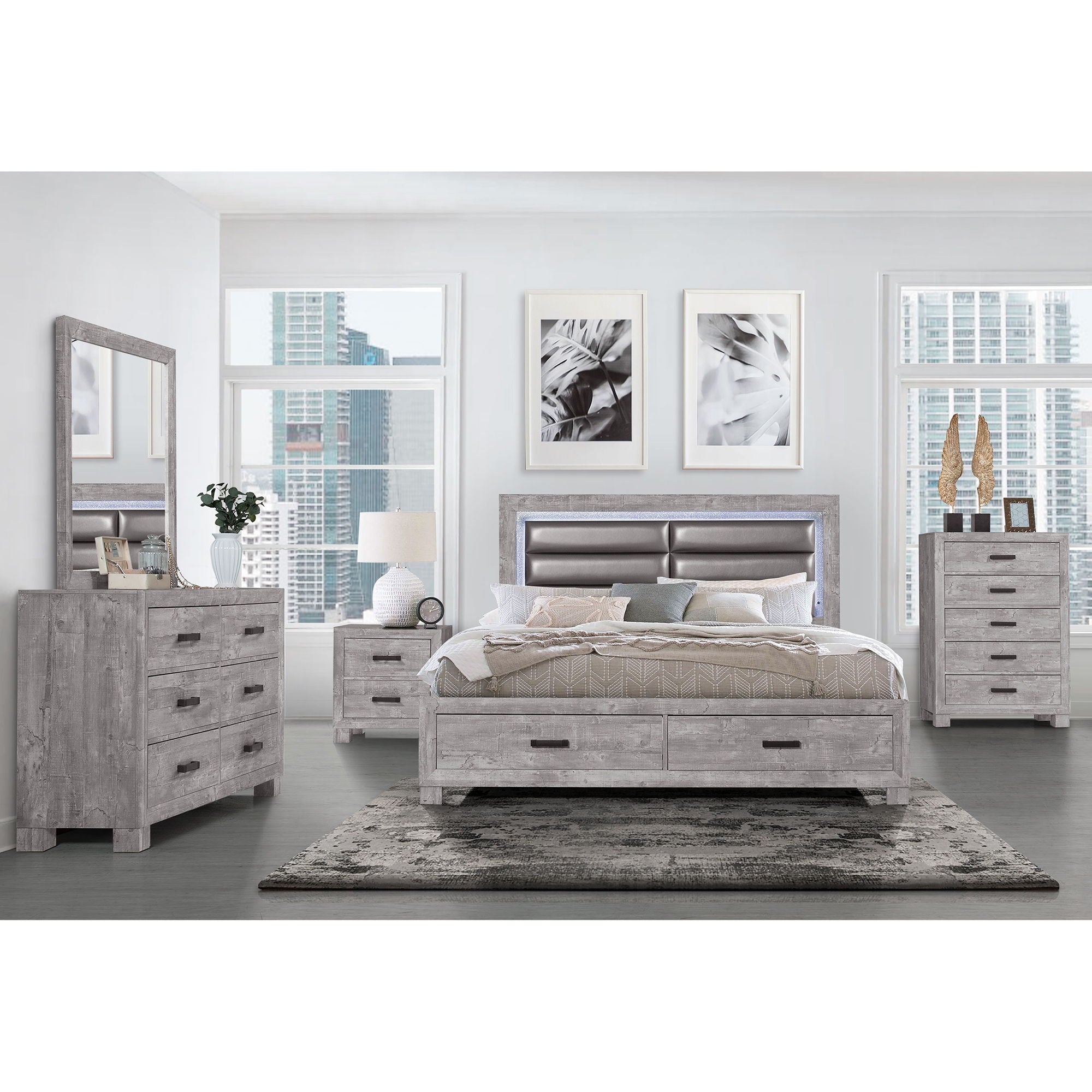 Rover - Nightstand - Gray