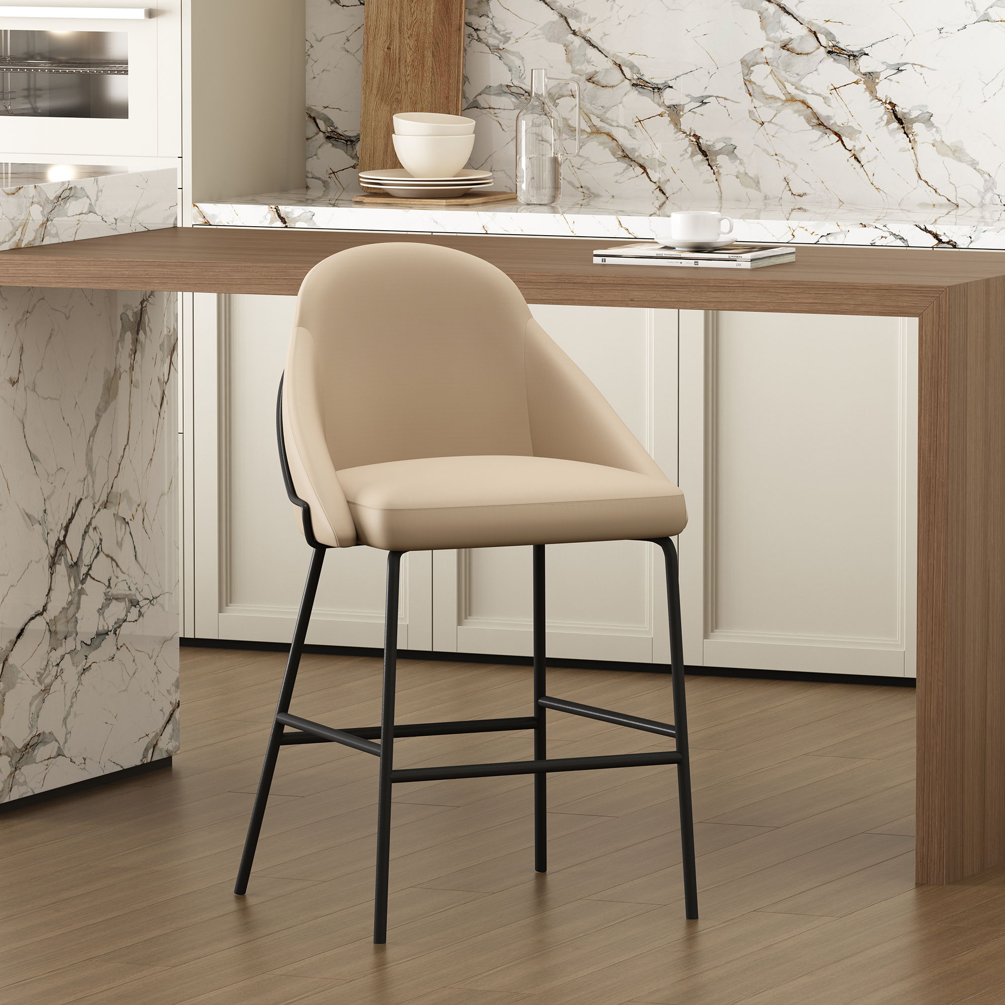 Gracie - Upholstered Counter Stool