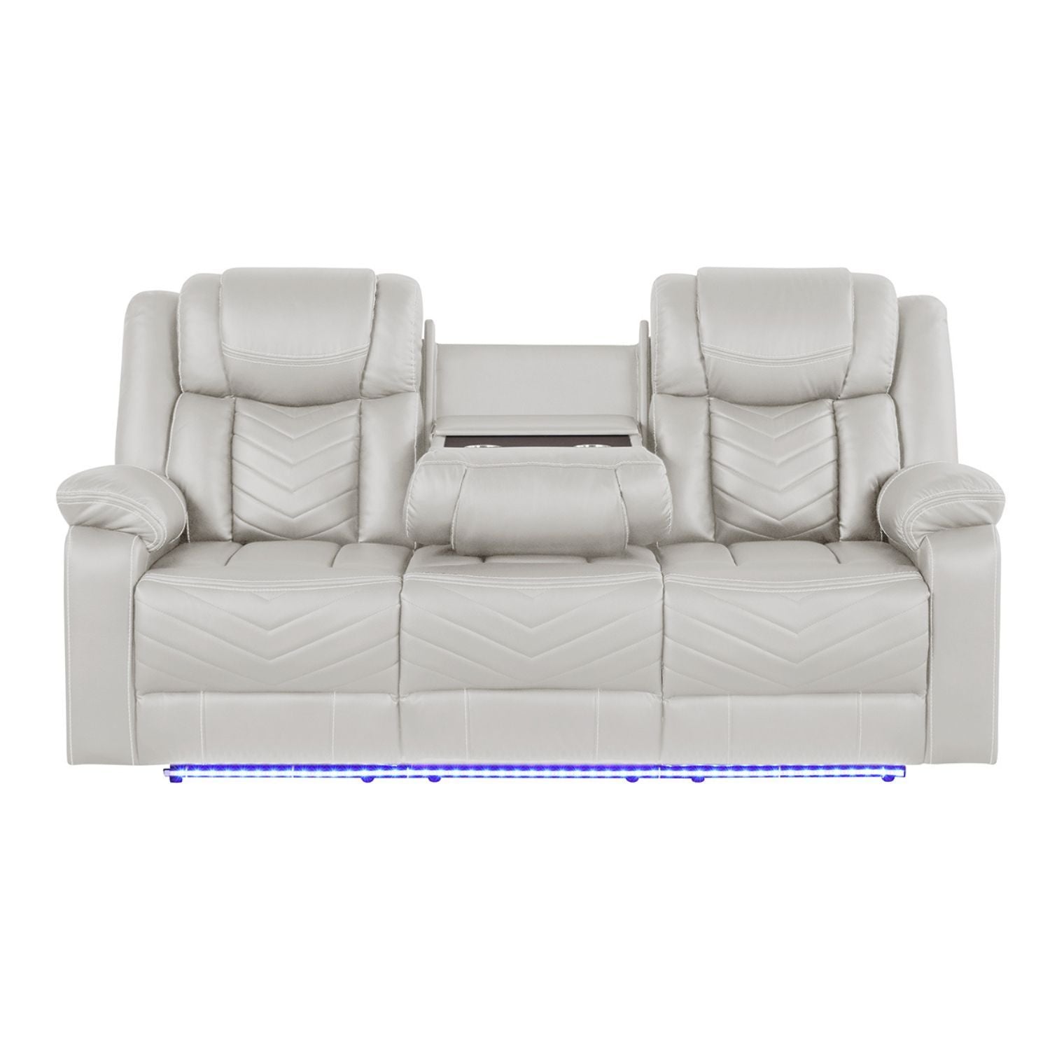Challenger - LED Power Recliner Sofa