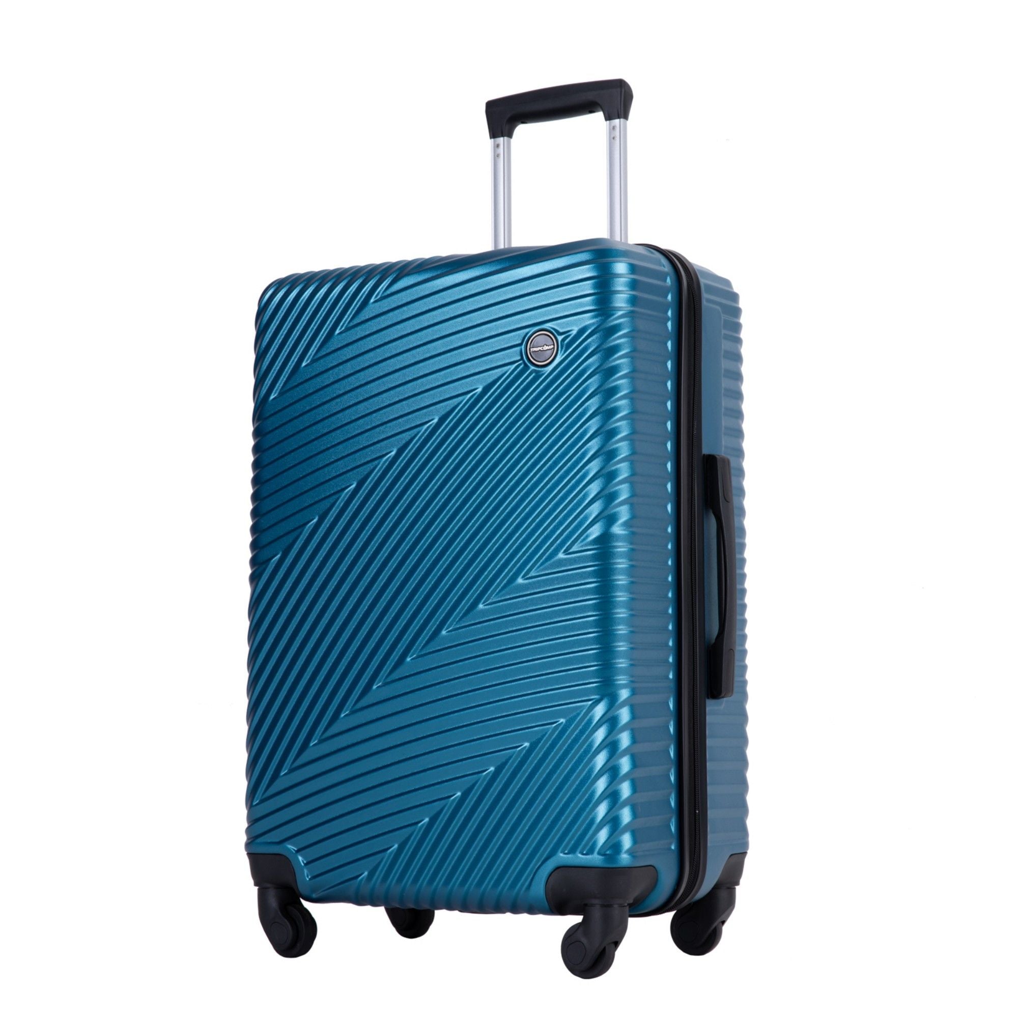 3 Piece Luggage Sets Lightweight Suitcase With Two Hooks, Spinner Wheels,