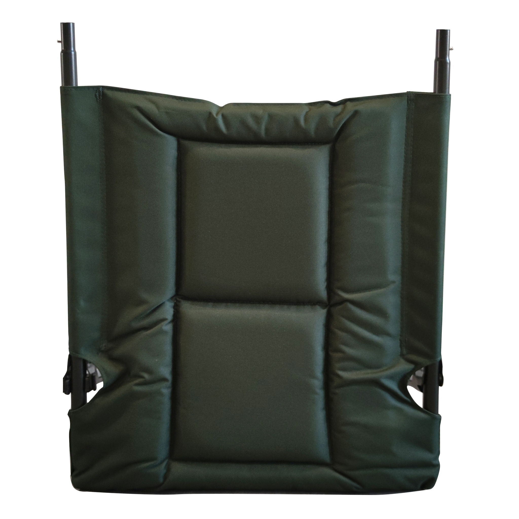 Camping Lounge Chair With Detachable Footrest, Portable Folding Reclining Camping Chair With Adjustable Backrest For Indoor And Outdoor Camping Beach Hiking Fishing - Green / Black
