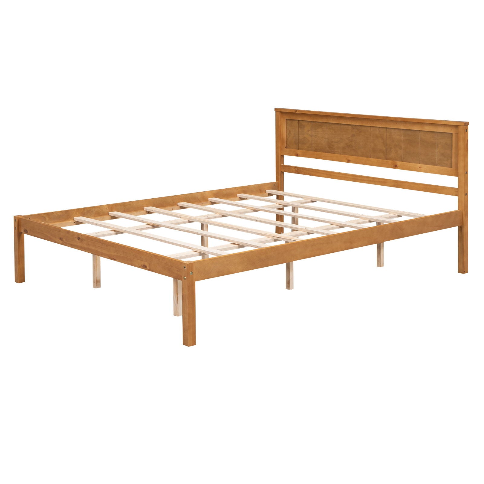 Platform Bed Frame With Headboard