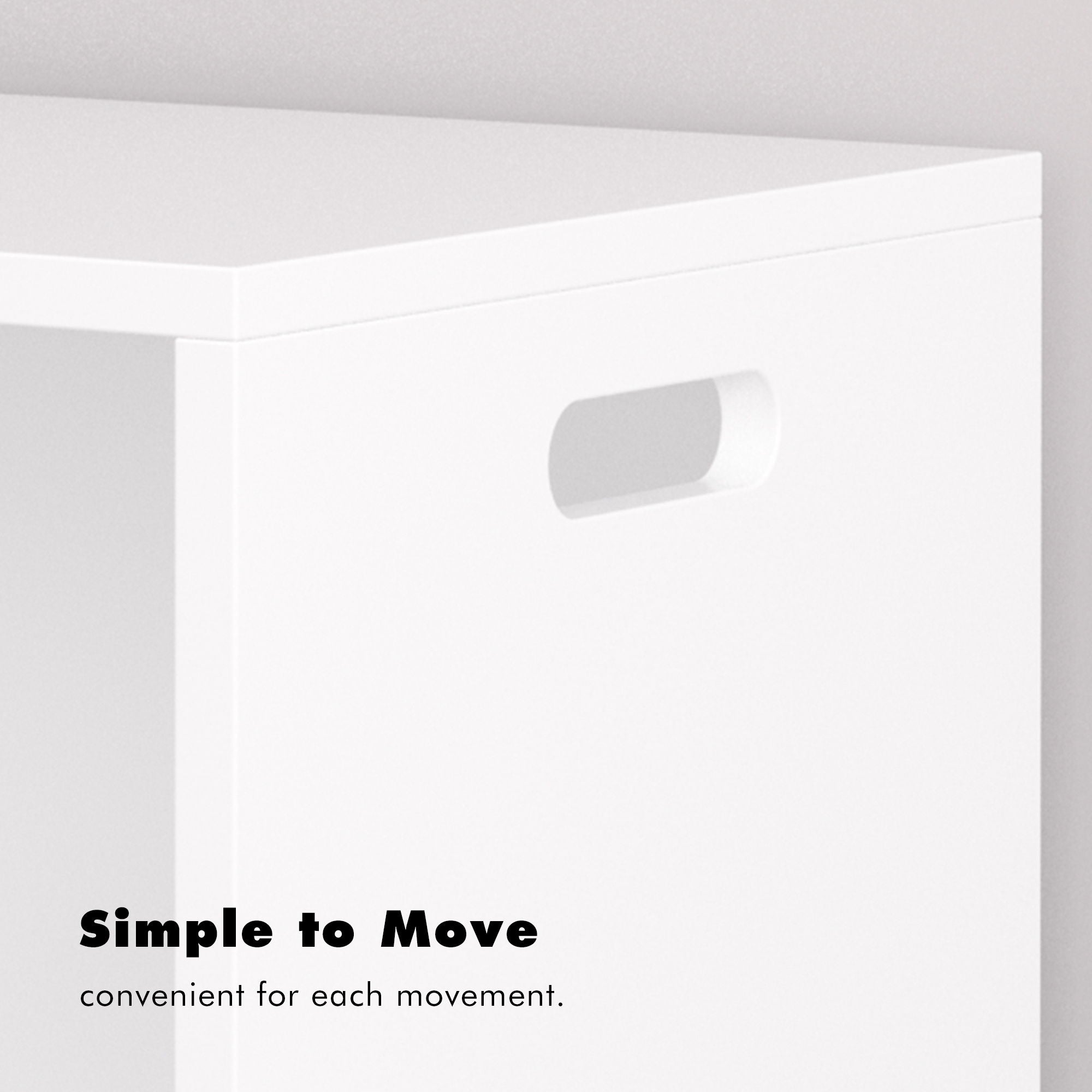 Open Toy Storage Box For Kids, Organizer Bin For Plush Toys, Books - White