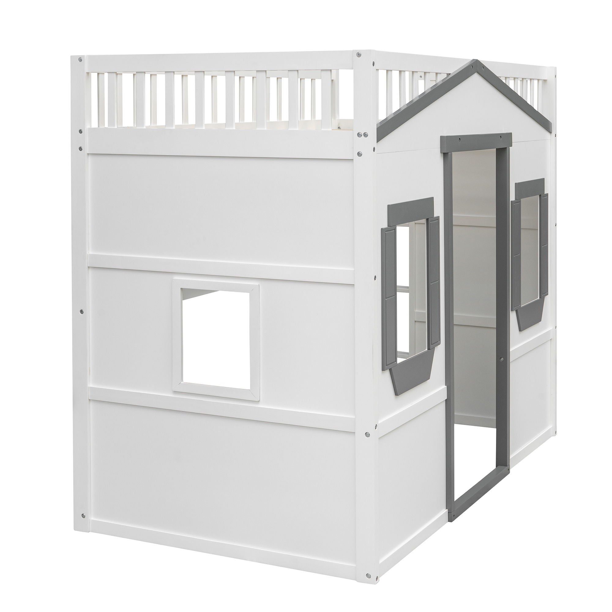 Elegant House Loft Bed With Ladder