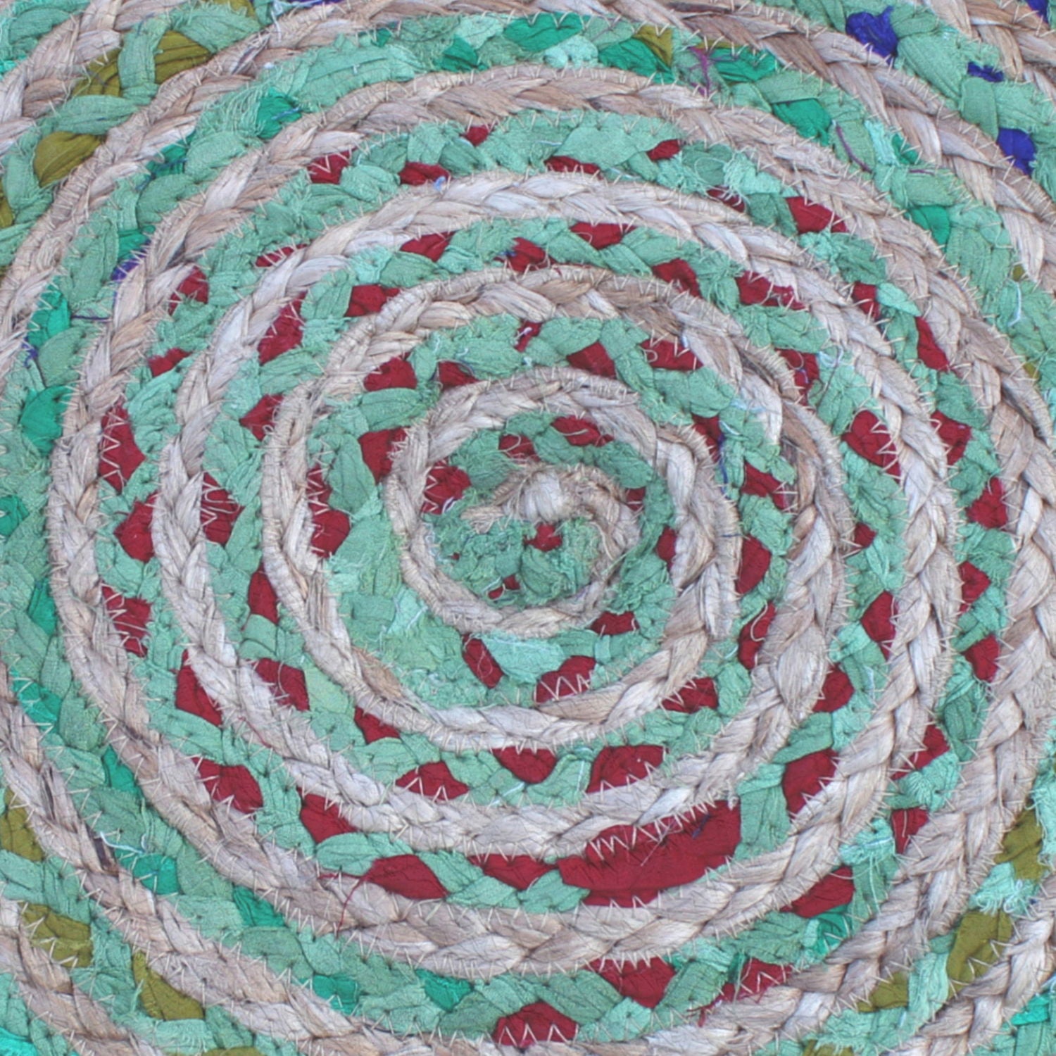 Margo - Handcrafted Round Pouf