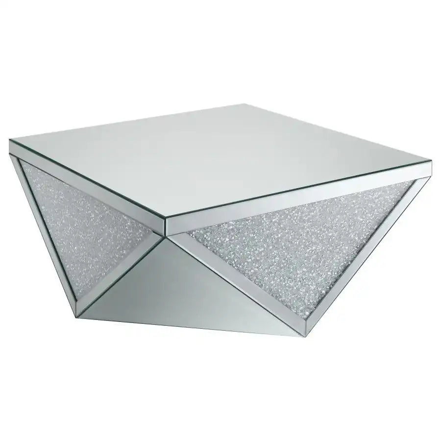 Amore - Mirrored Coffee Table Set