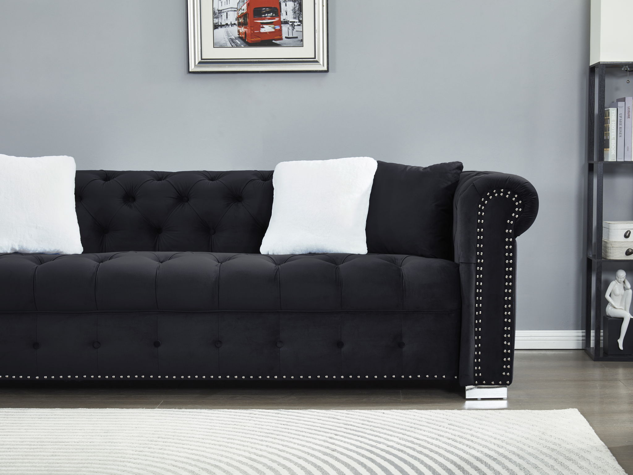 4 Seater Oversized L Shaped Reversible Sectional Sofa