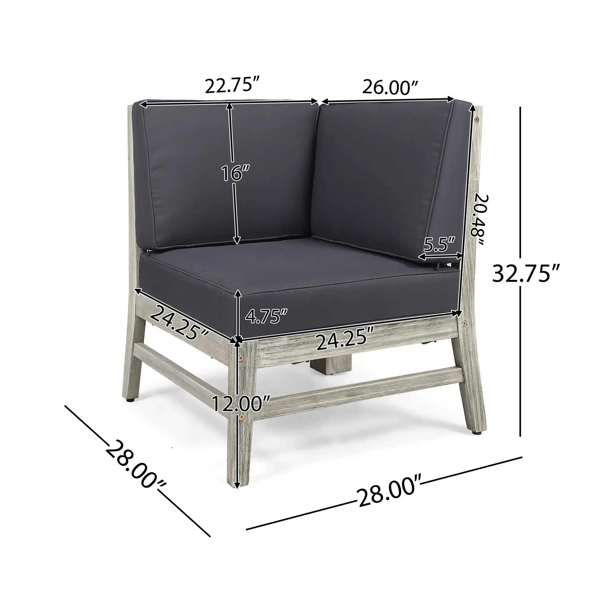 Perla - Corner Chair