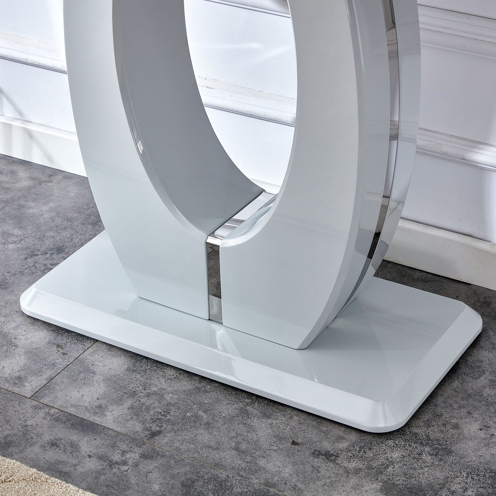 Modern Minimalist Rectangular Counter Bar Table