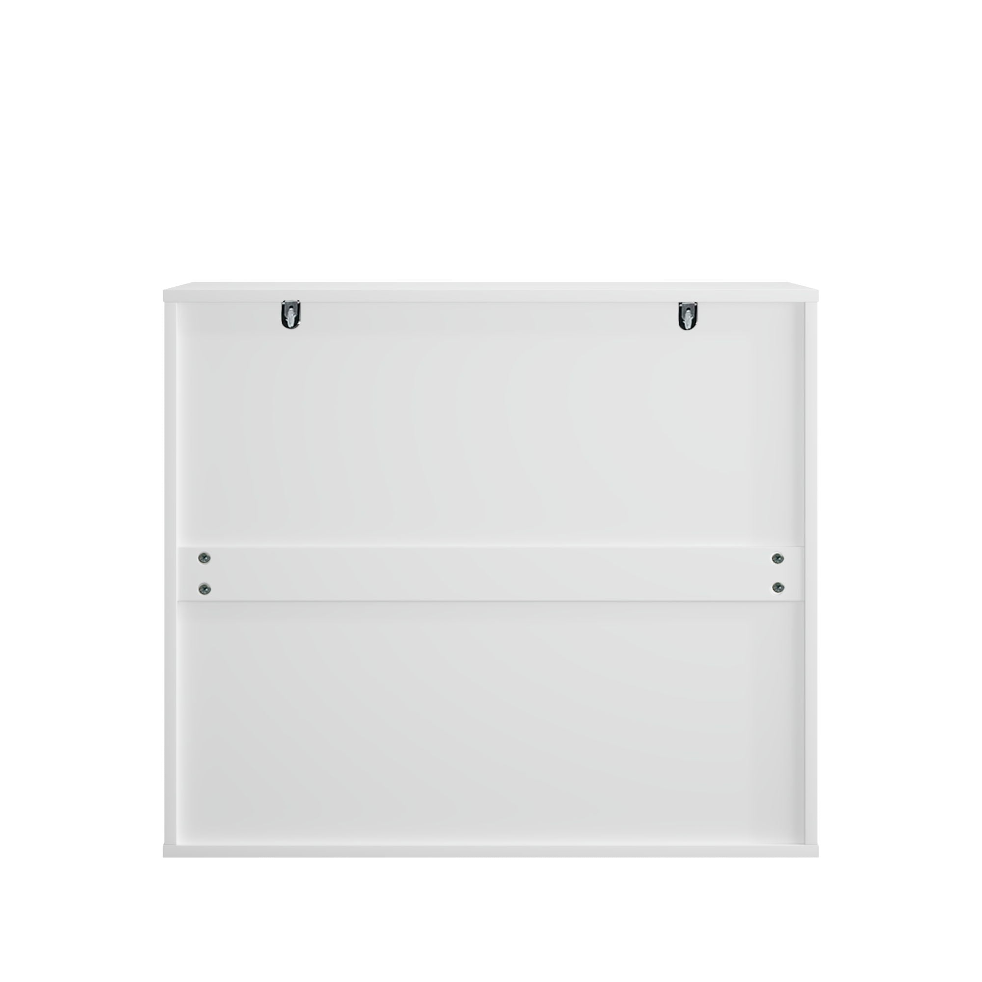 Kitchen Storage Cabinet With Double Doors, Adjustable Shelves, Sideboard Buffet For Dining Room - White