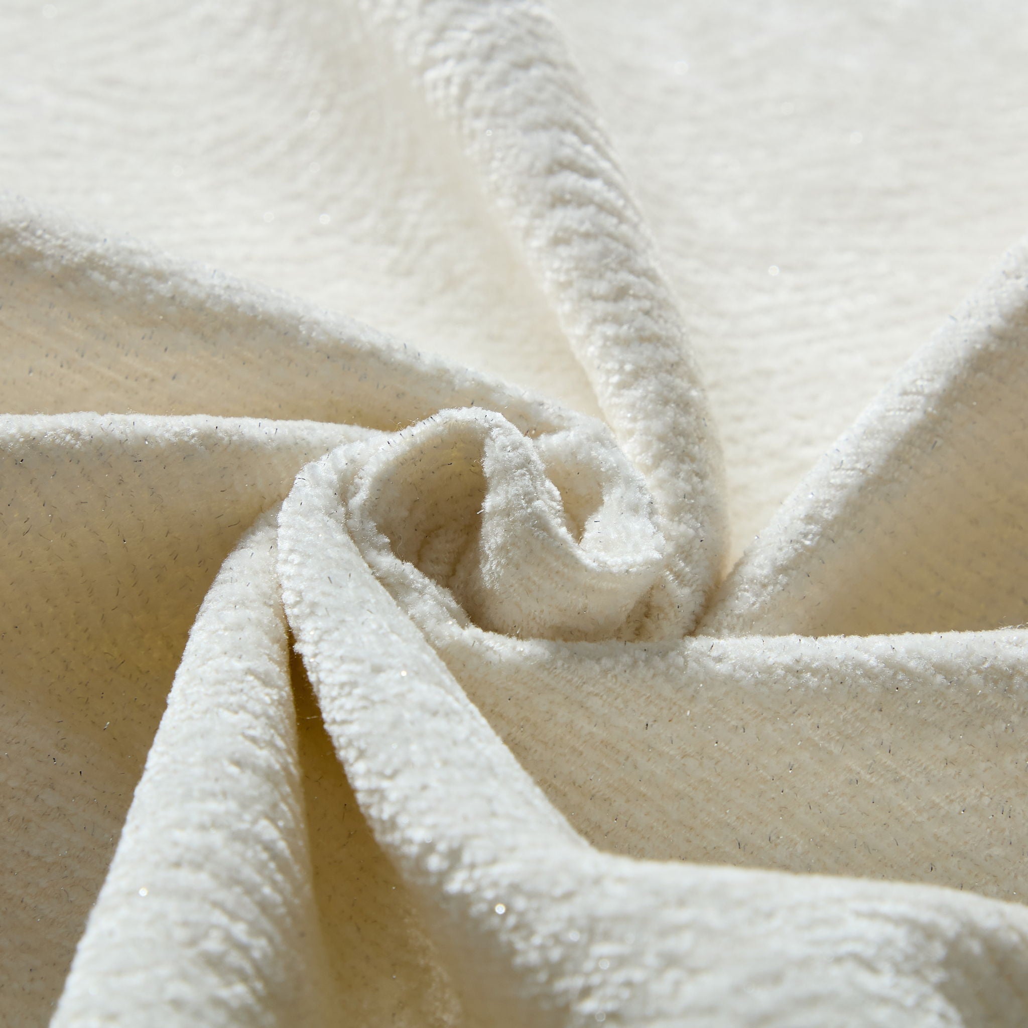 Modern Oversized Modular Sectional Sofa, Sparkling Fabric Soft Cushion Sofa With 2 Pillows