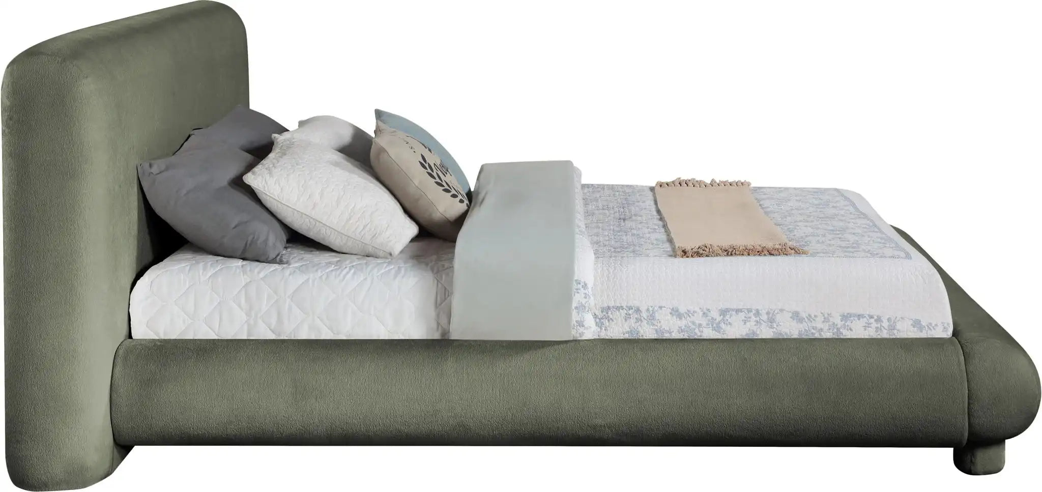 Blair - Chenille Upholstered Bed