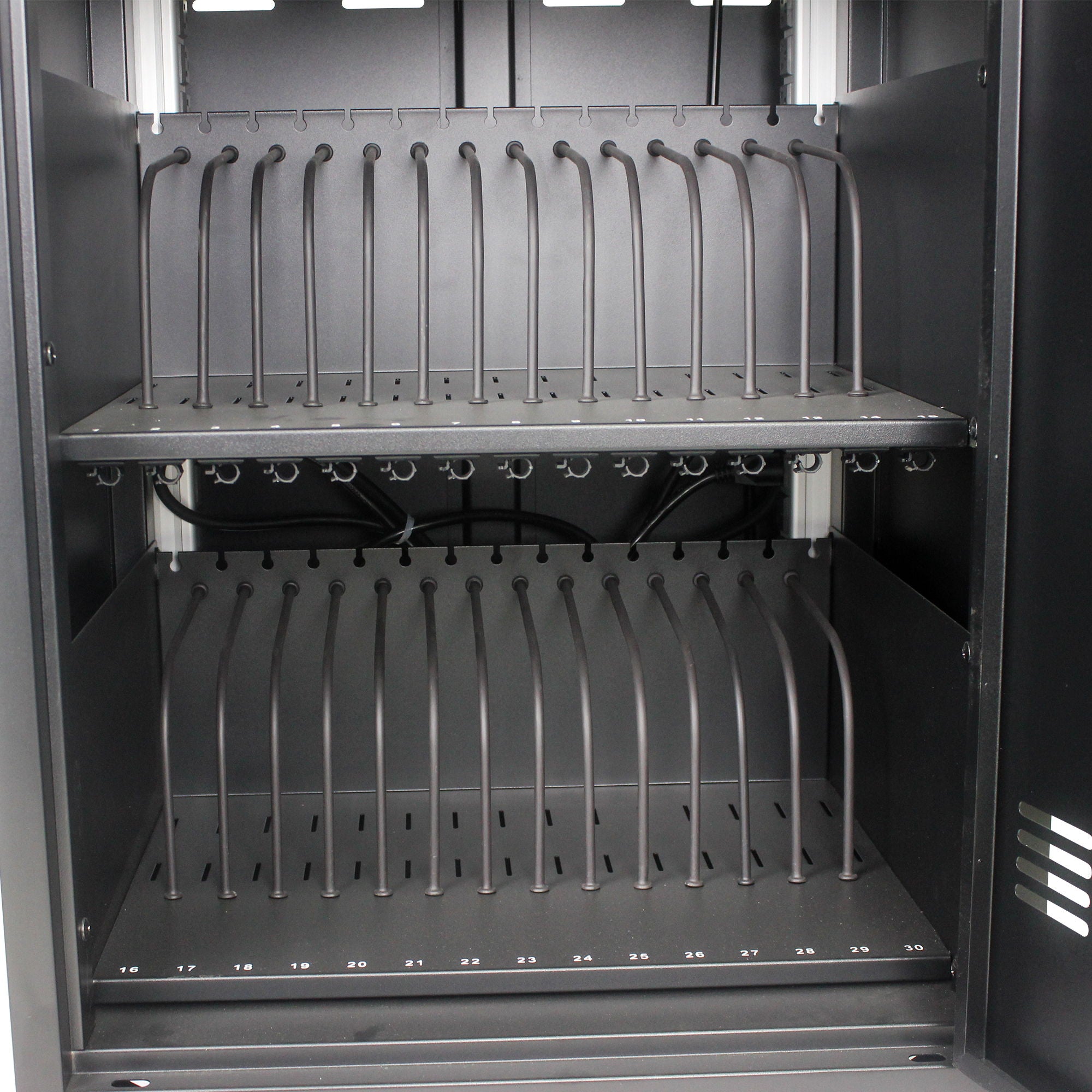 Mobile Charging Cart For Tablets Laptops 35, Device Capacity Matt Metal - Best Buy Furniture