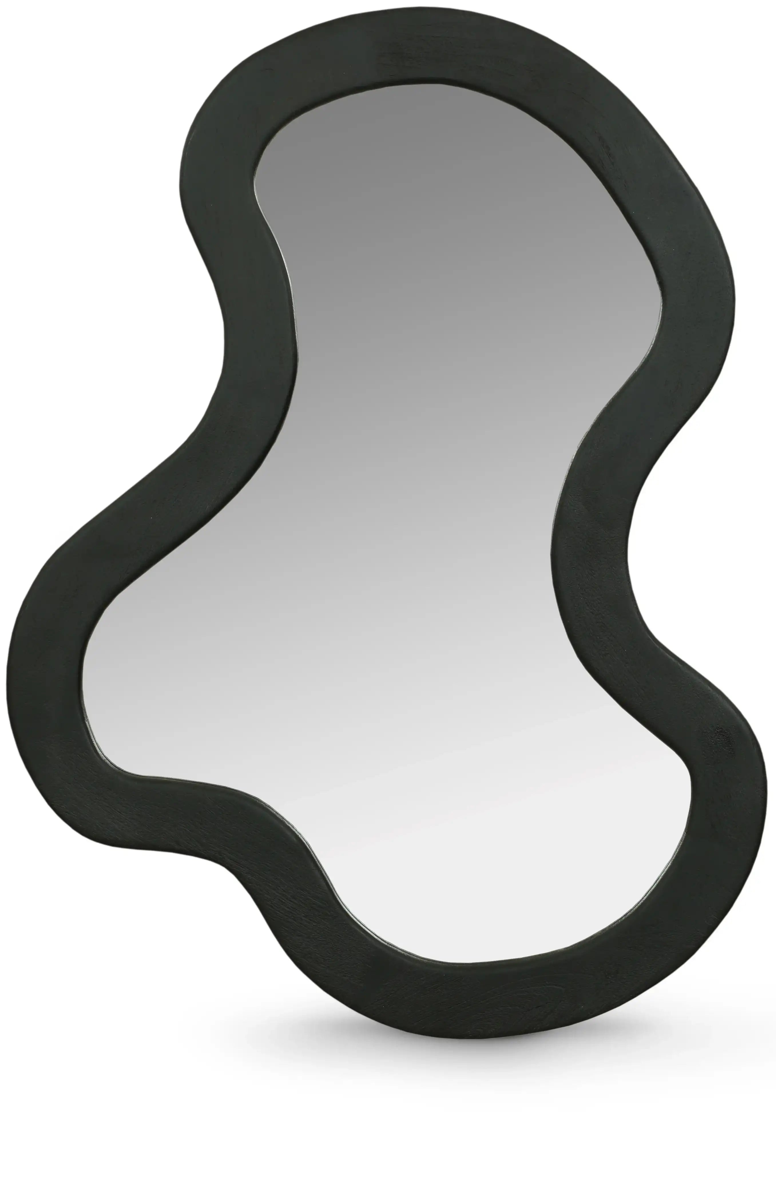 Oblique - Mirror - Wood