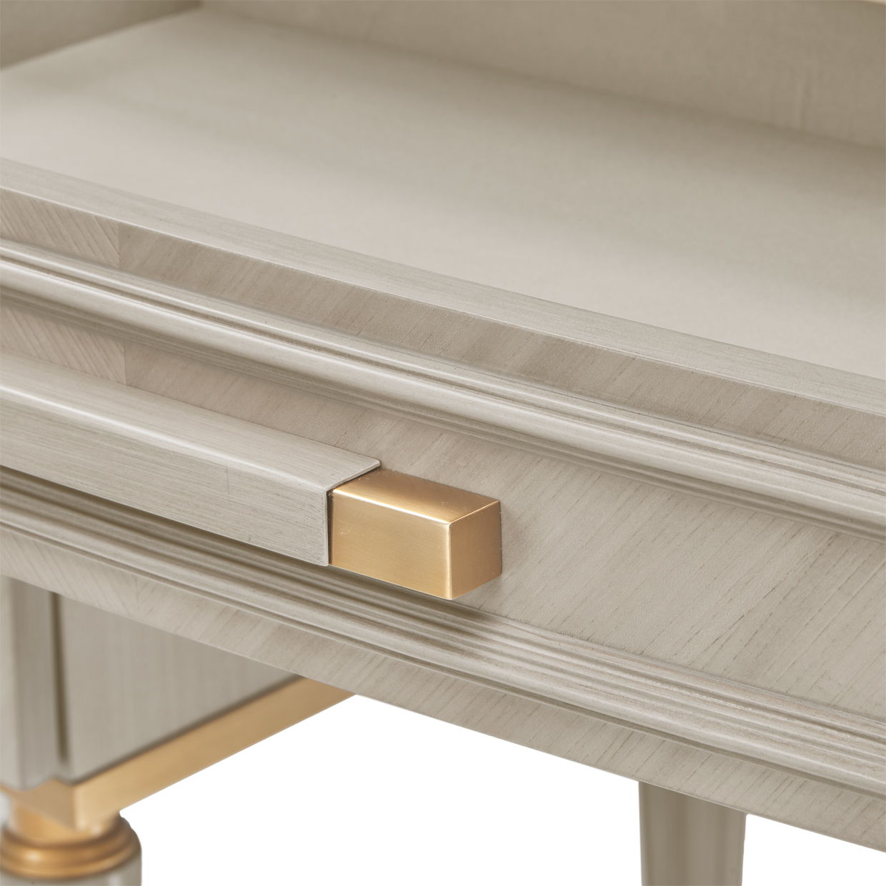 St. Charles - Vanity Desk - Dove Gray
