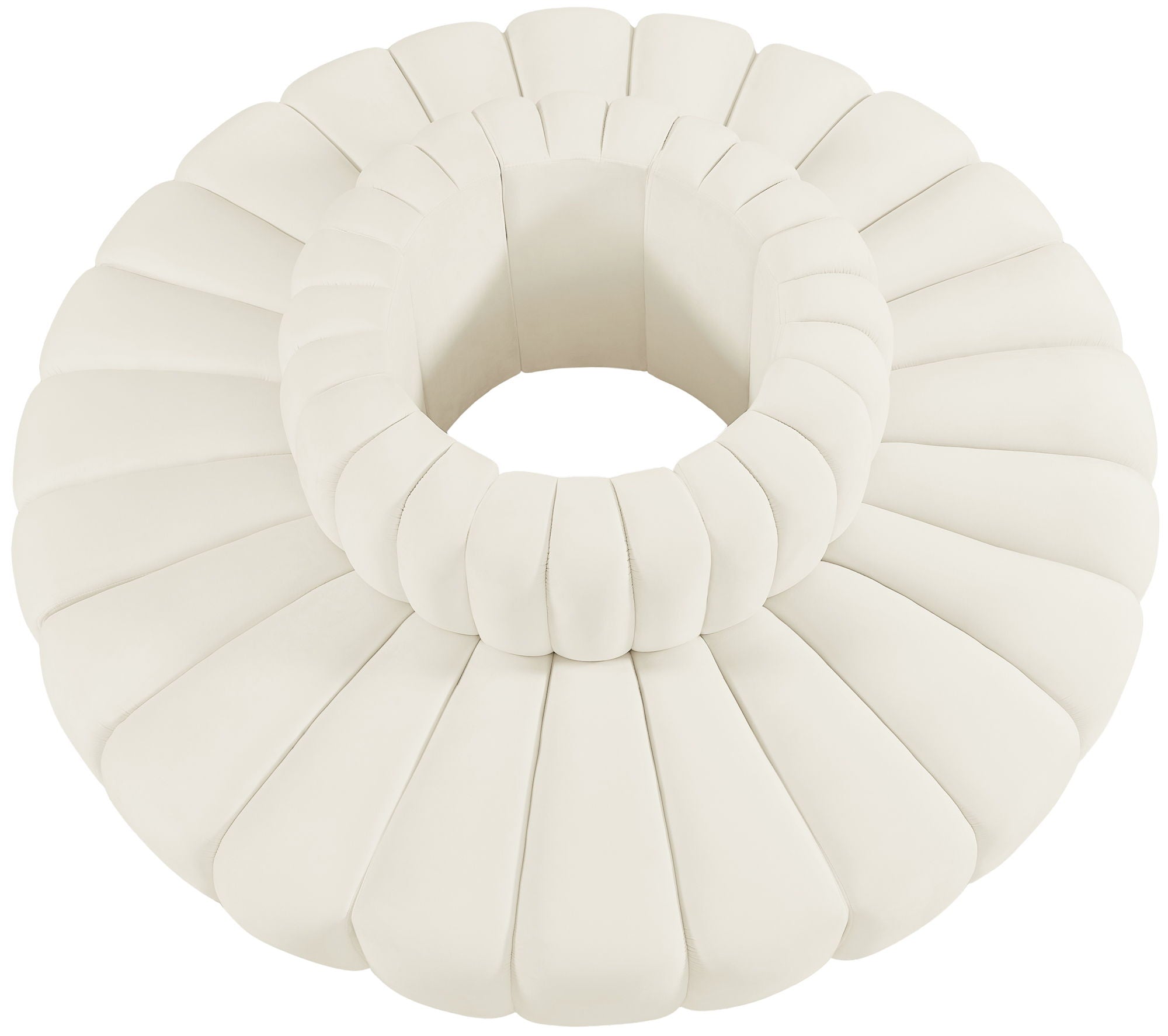 Arc - Velvet 8 Piece Round Modular Sofa