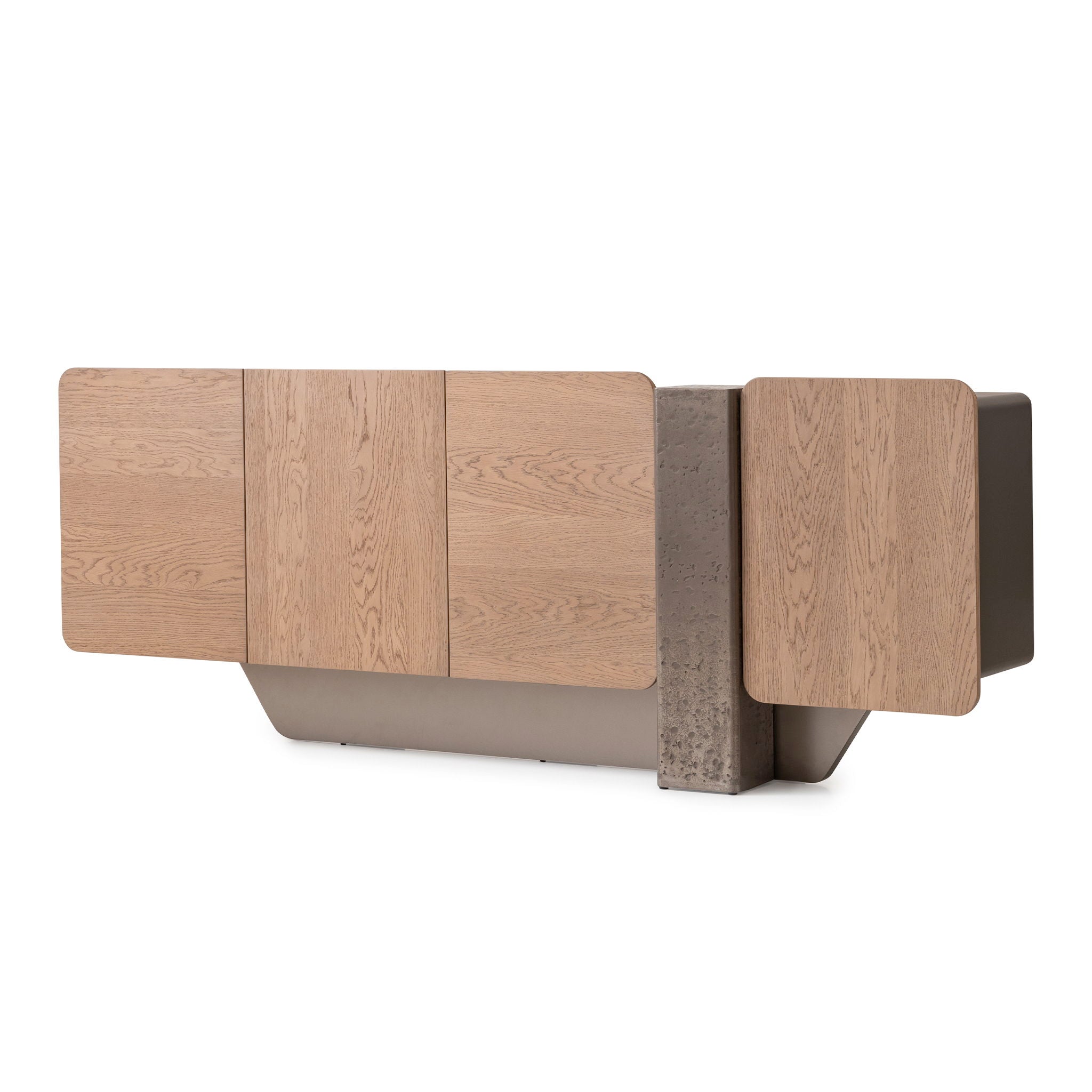 Bristol Point - Console Table - Saddle Brown