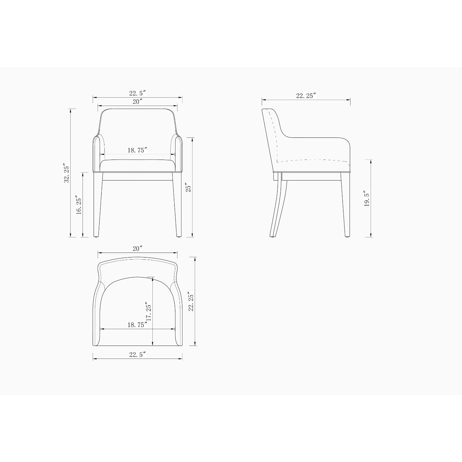 Gansevoort - Dining Armchair