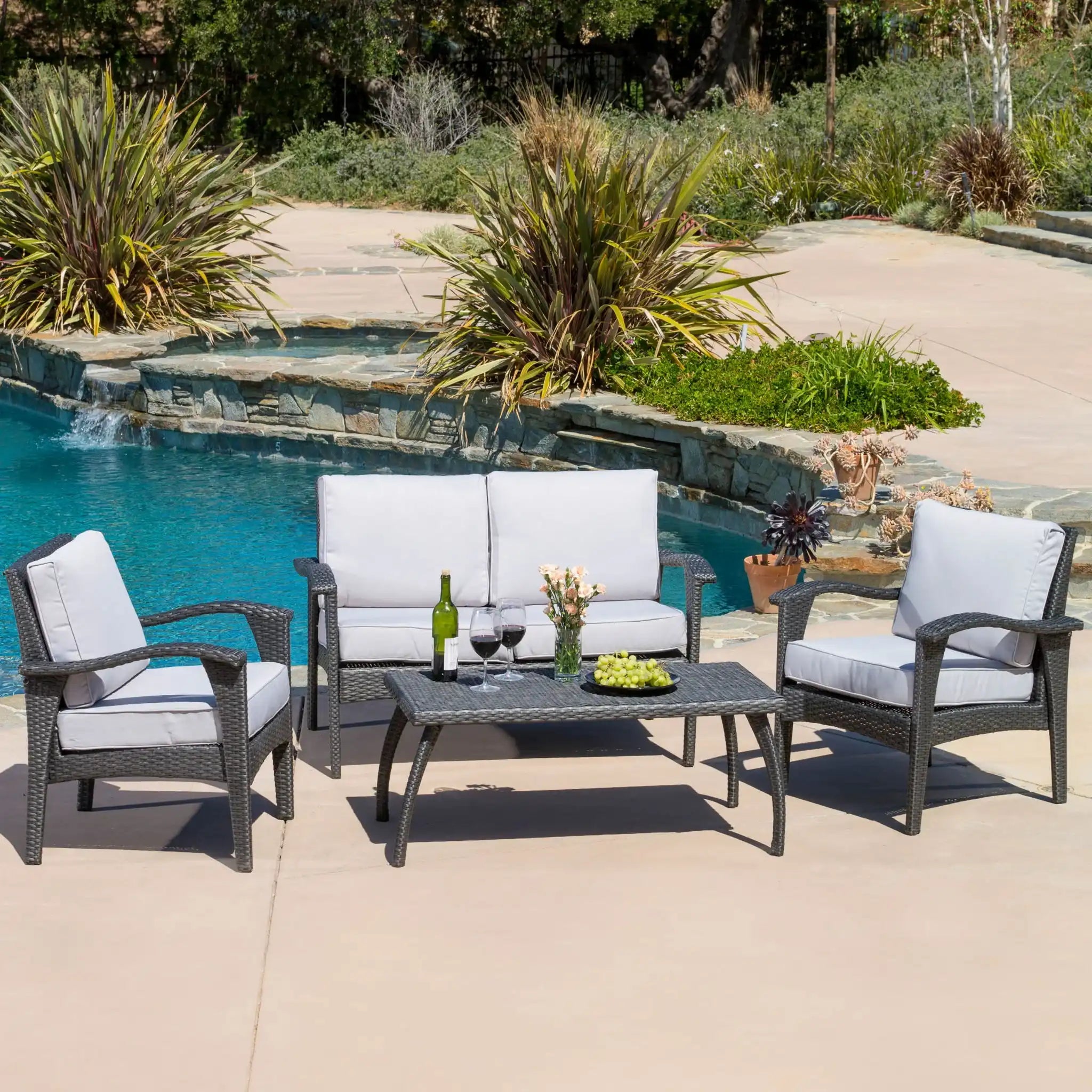 Honolulu - Wicker Set Outdoor Seating