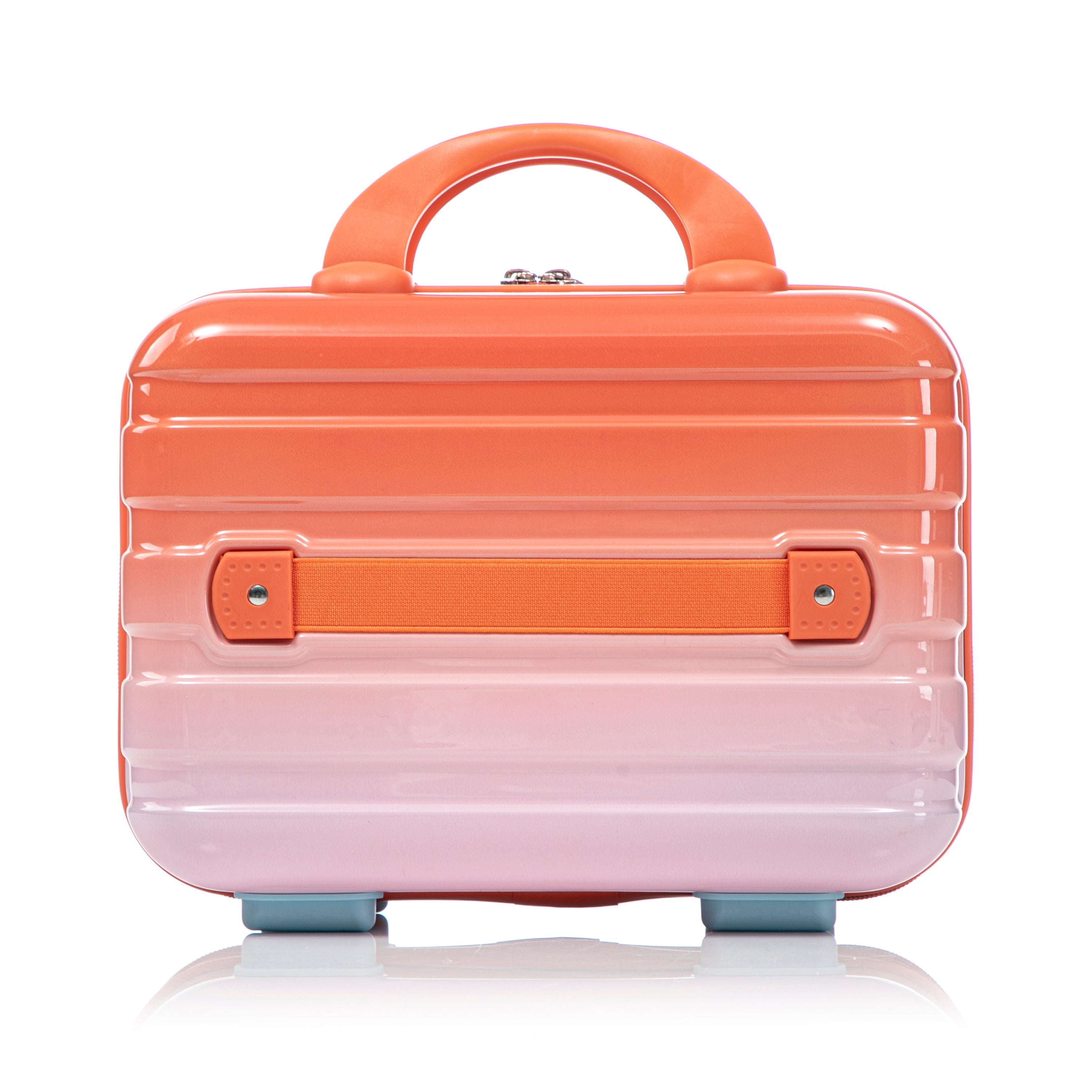 2 Pc PC Spinner Wheel Luggage Set with Gradient Color and Lock