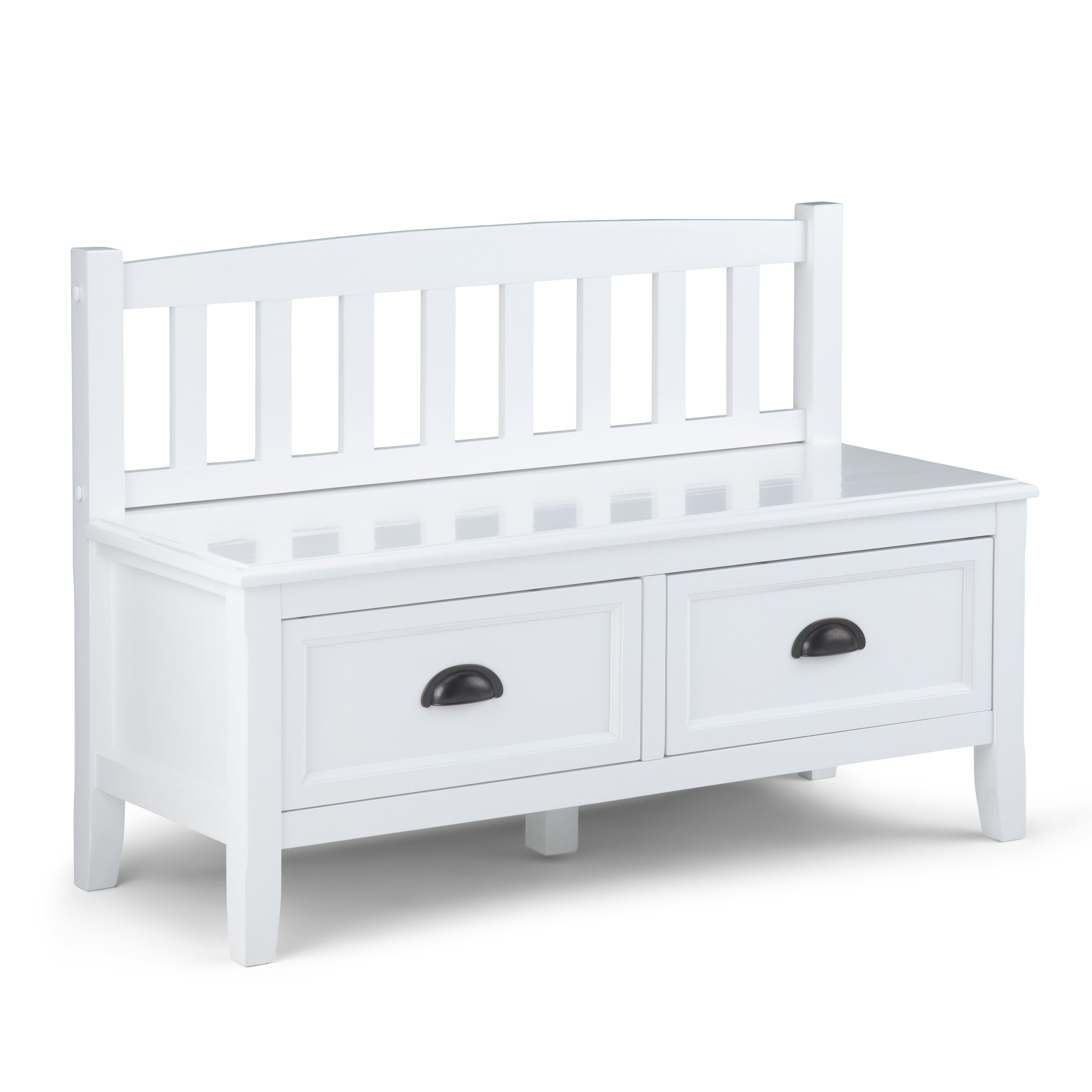 Burlington - Entryway Storage Bench With Drawers - Best Buy Furniture