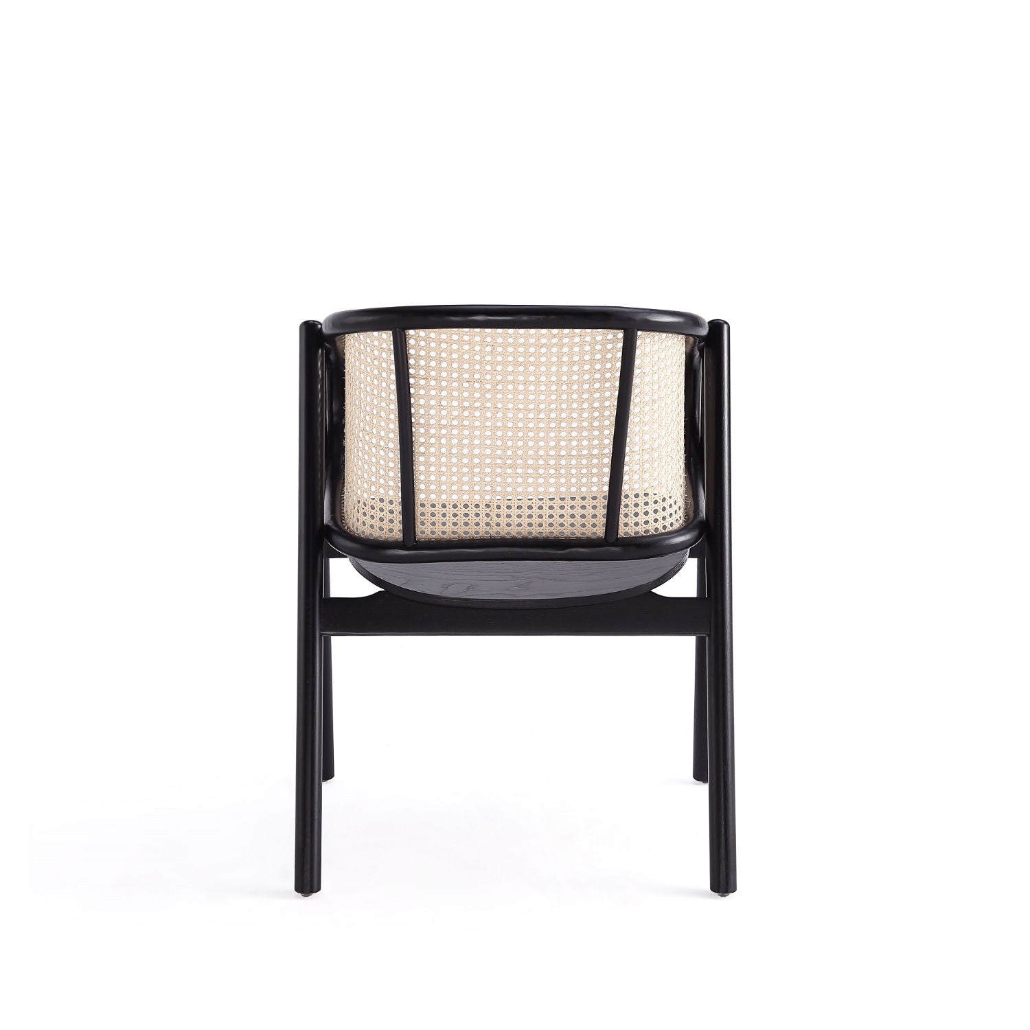 Versailles - Accent Armchair - Black / Natural