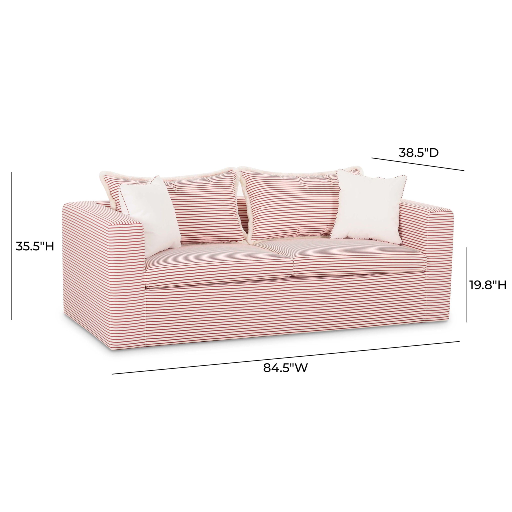 Salty - Indoor / Outdoor Striped Sofa