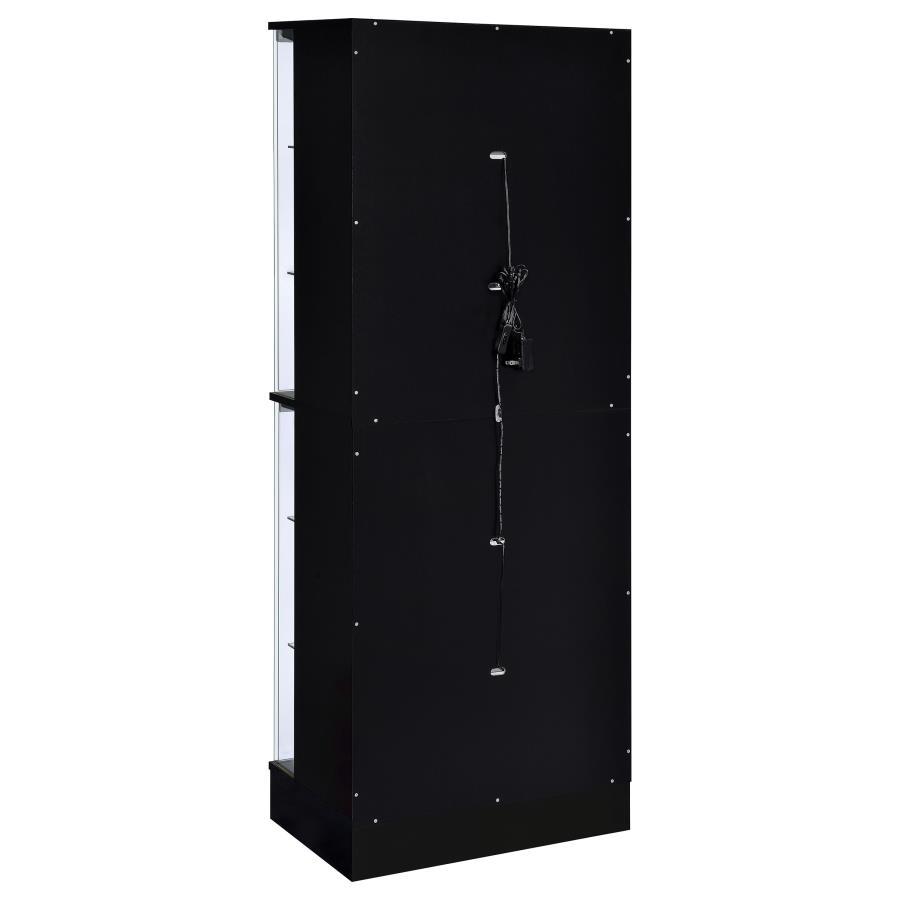 Cabra - 4-door LED Curio Display Cabinet