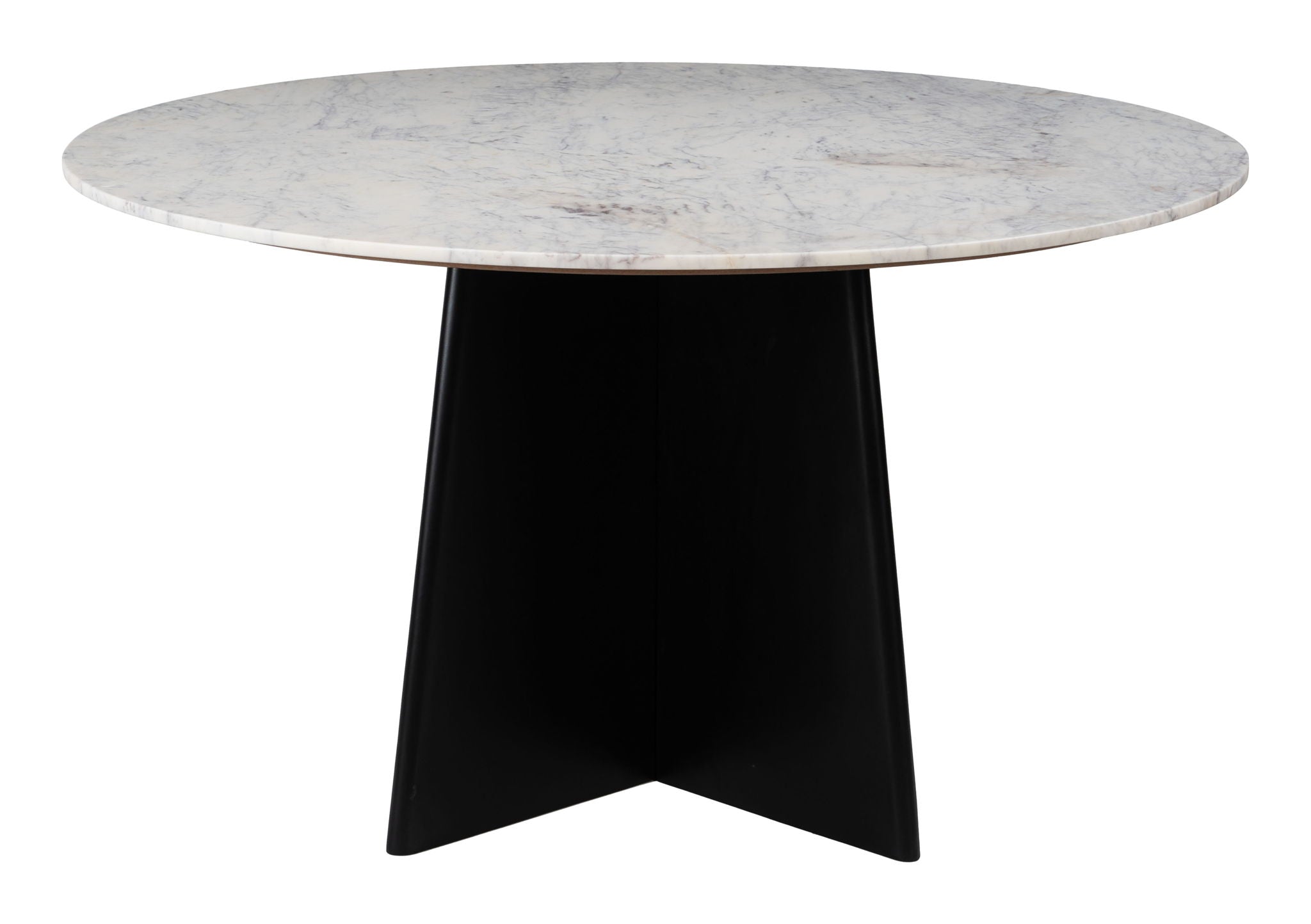 Strela - Dining Table - White & Black