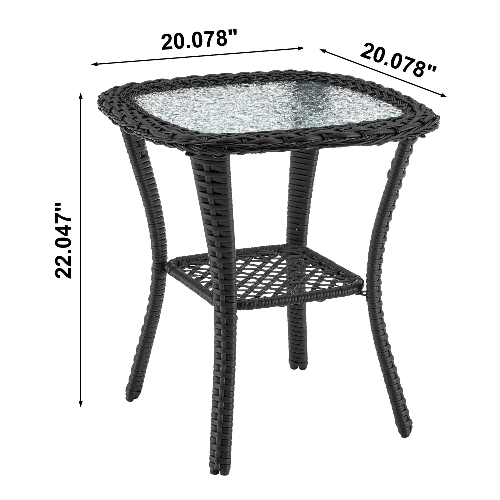 Fruttuo - 3 Piece Outdoor Patio Set