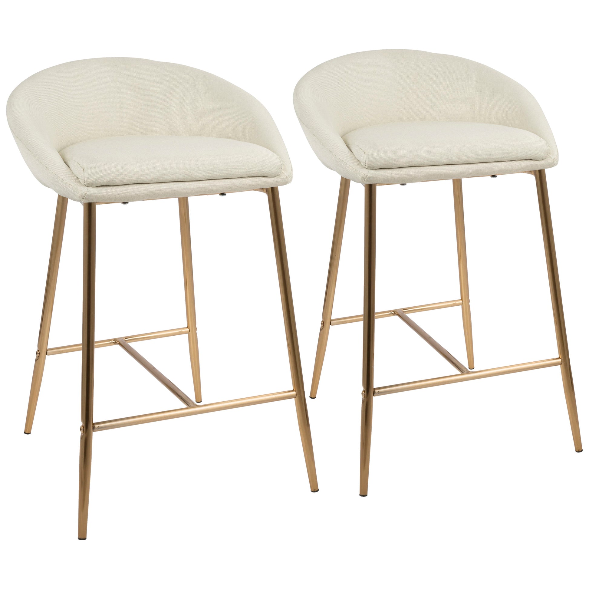 Matisse - Glam Counter Stool (Set of 2) - Best Buy Furniture