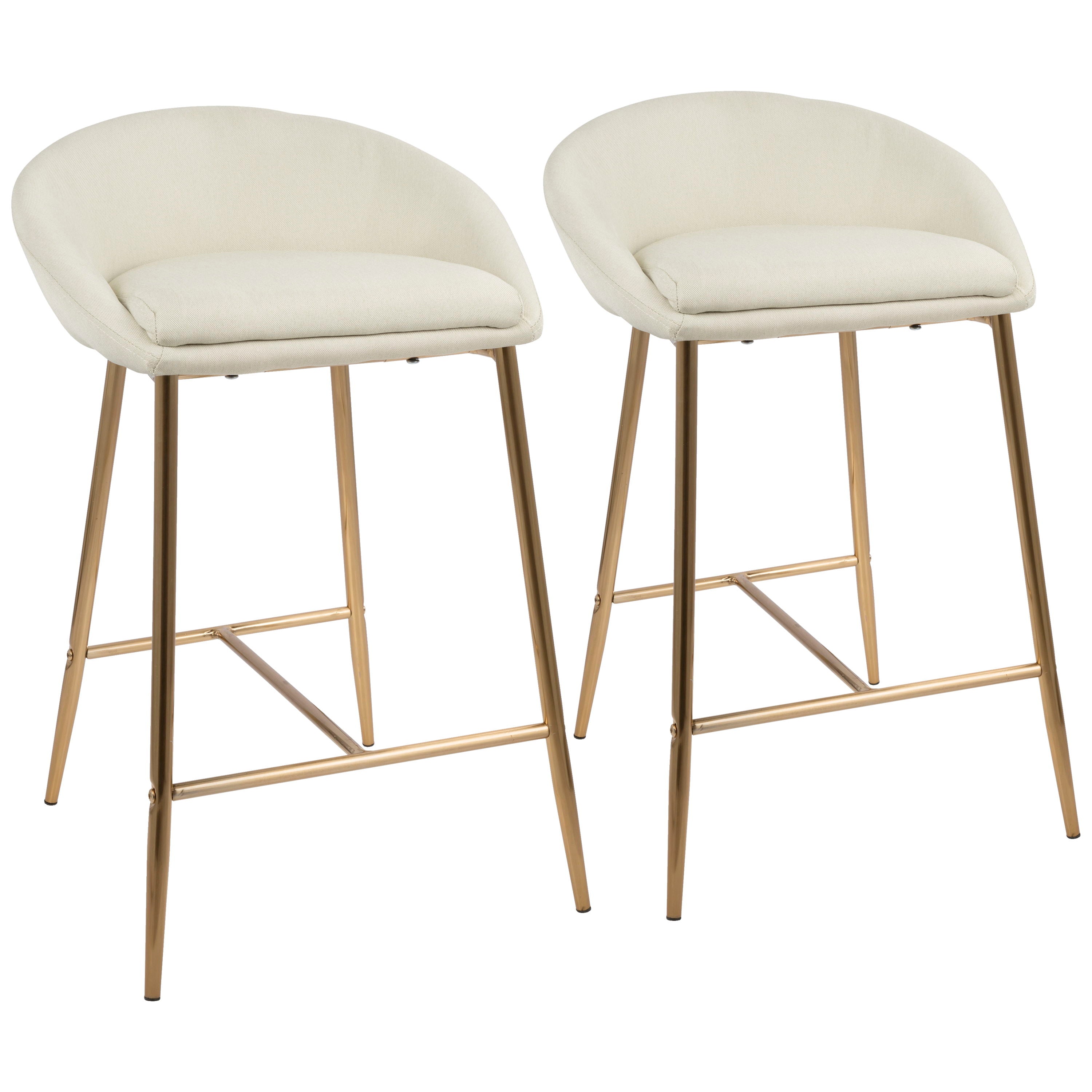 Matisse - Glam Counter Stool (Set of 2) - Best Buy Furniture