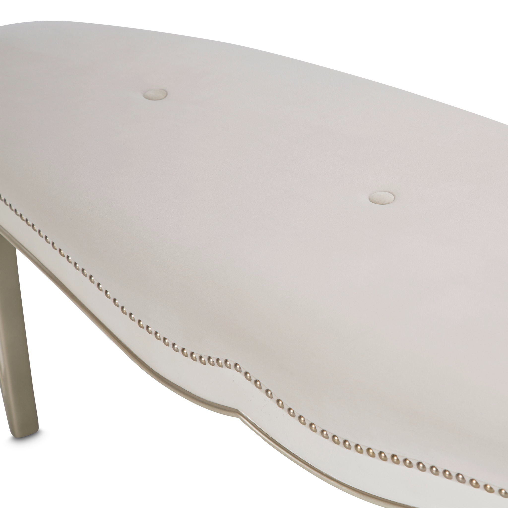London Place - Bed Bench - Creamy Pearl