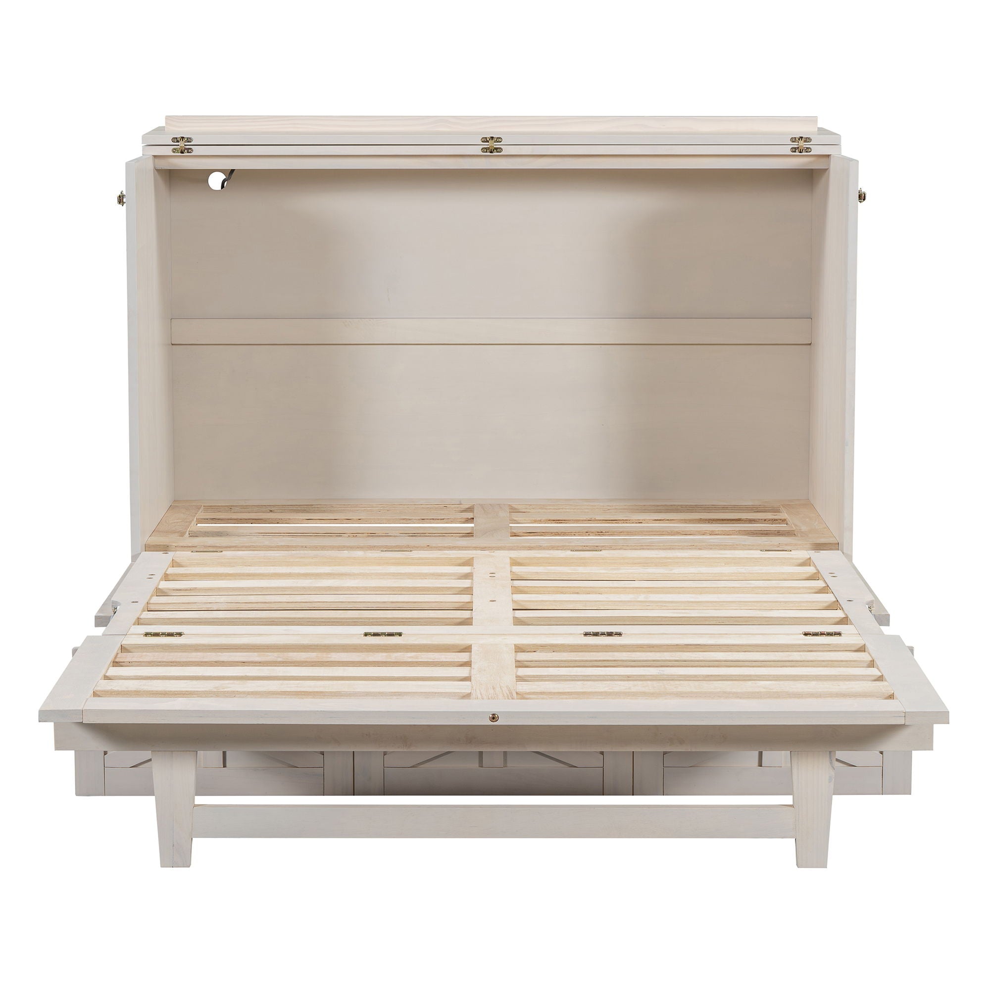 Murphy Bed With Large Drawers And USB Ports