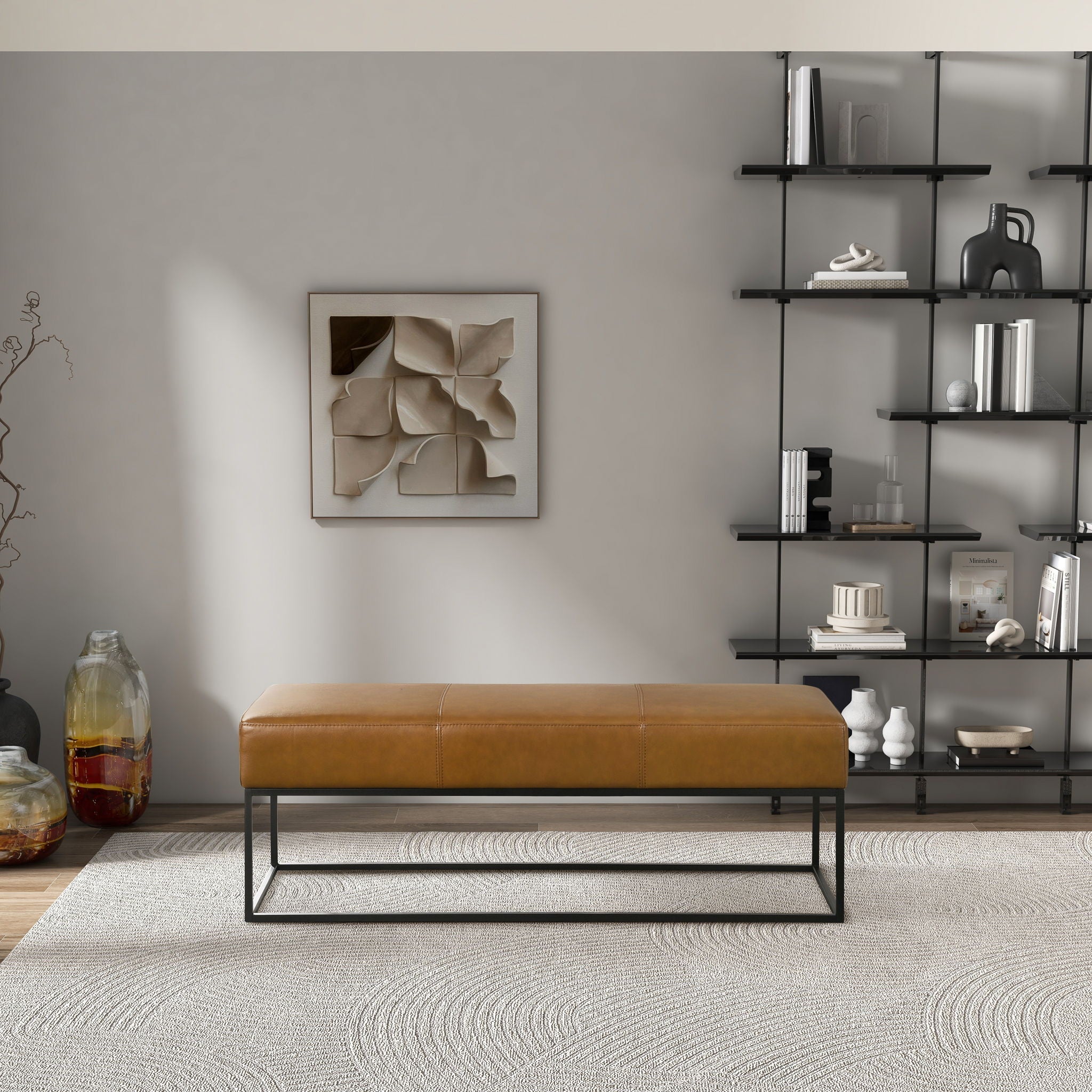 Odessa - Bench - Tan