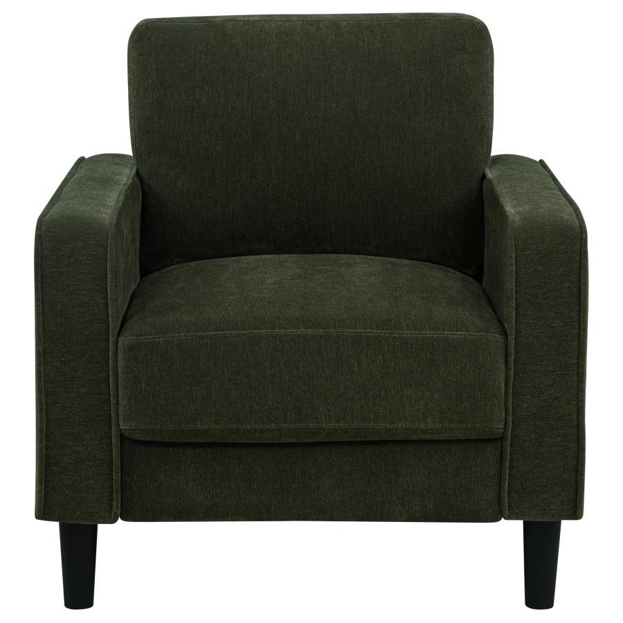 Ruth - Upholstered Track Arm Sofa Set