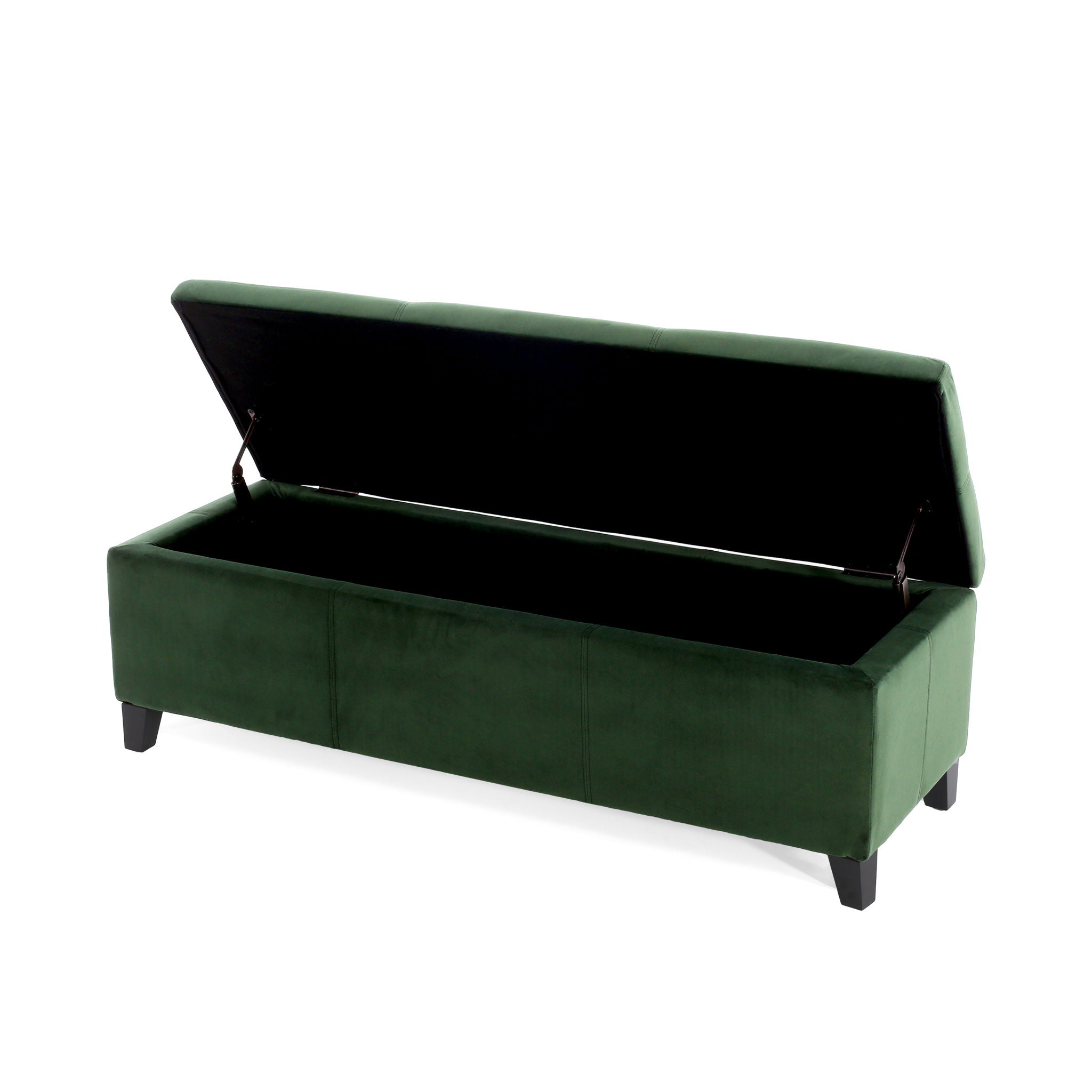 Glouster - Storage Ottoman - Retro Green