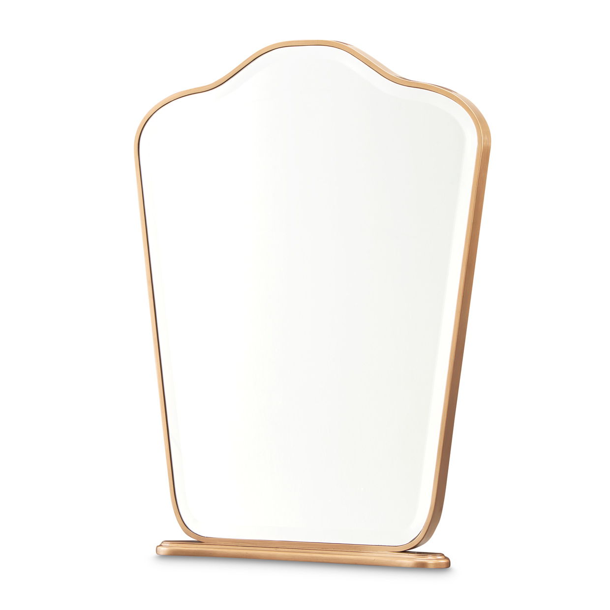 Camellia Field - Vanity Mirror - Antique Gold