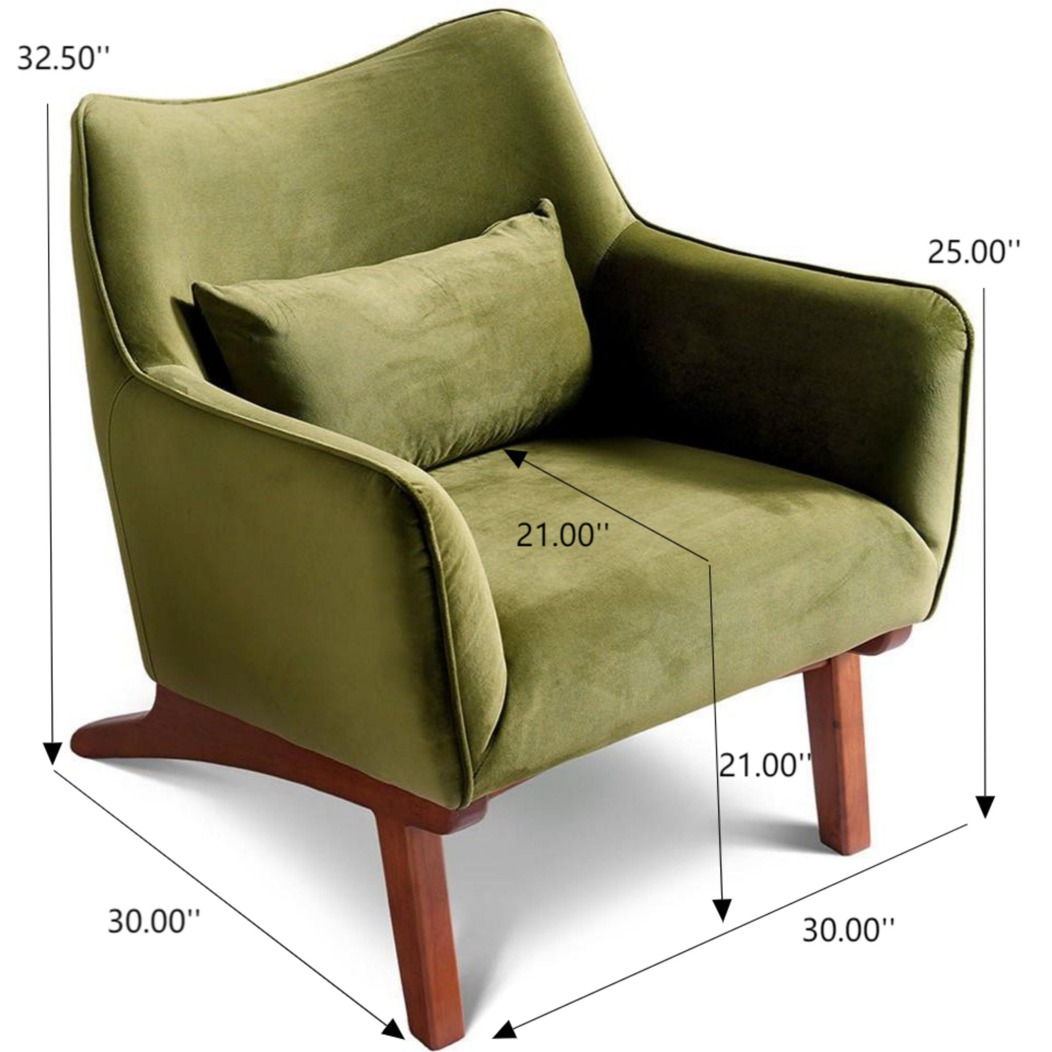 Brayden - Mid-Century Moder Armchair