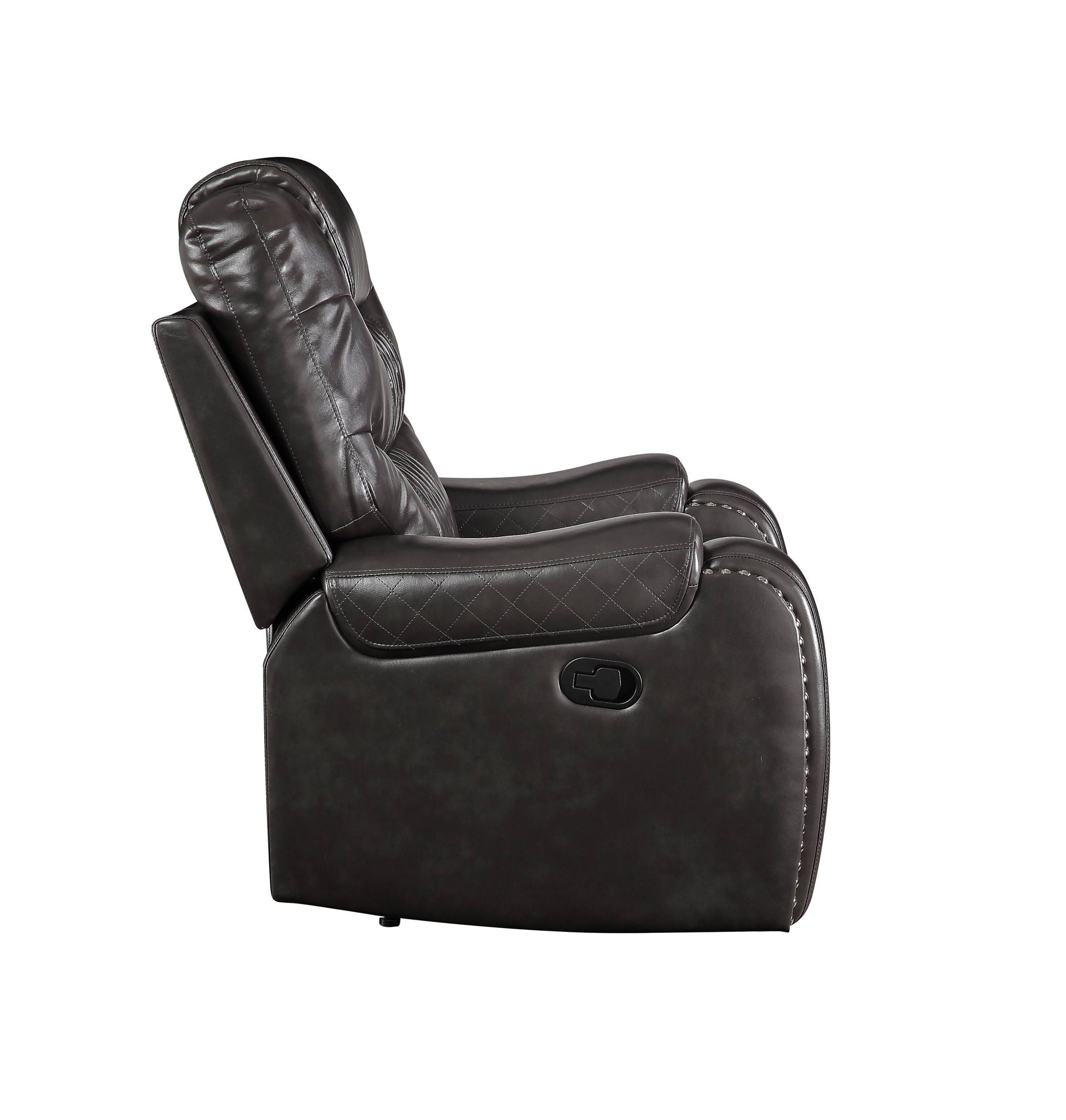Braylon - 3 Pieces Living Room Set, Manual Recliner - Brown - Best Buy Furniture
