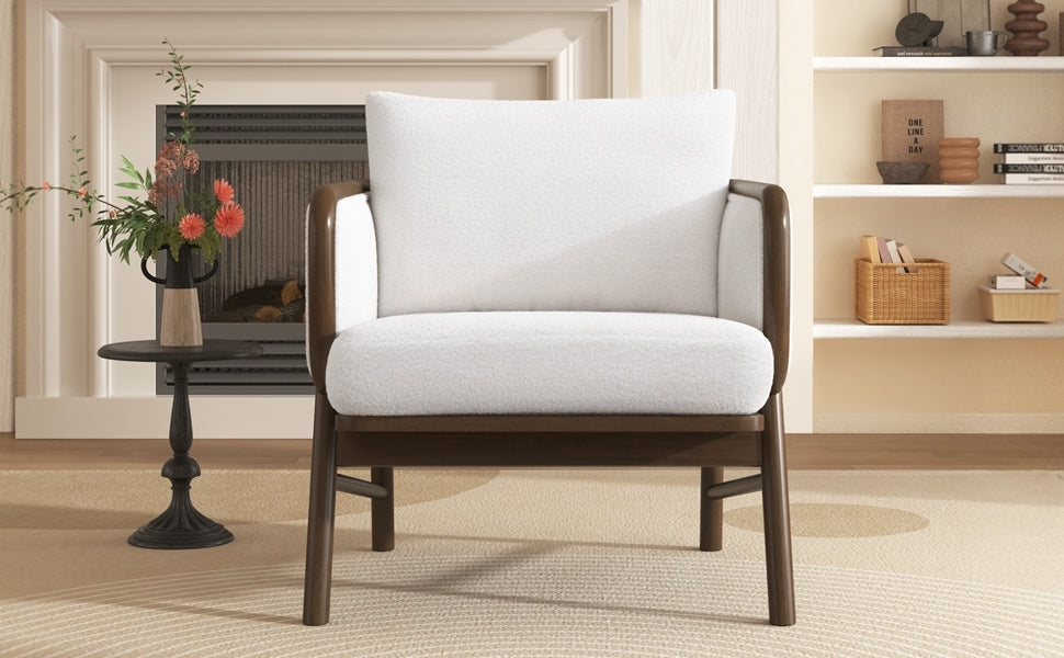 Sherpa Fabric Accent Chair - Best Buy Furniture